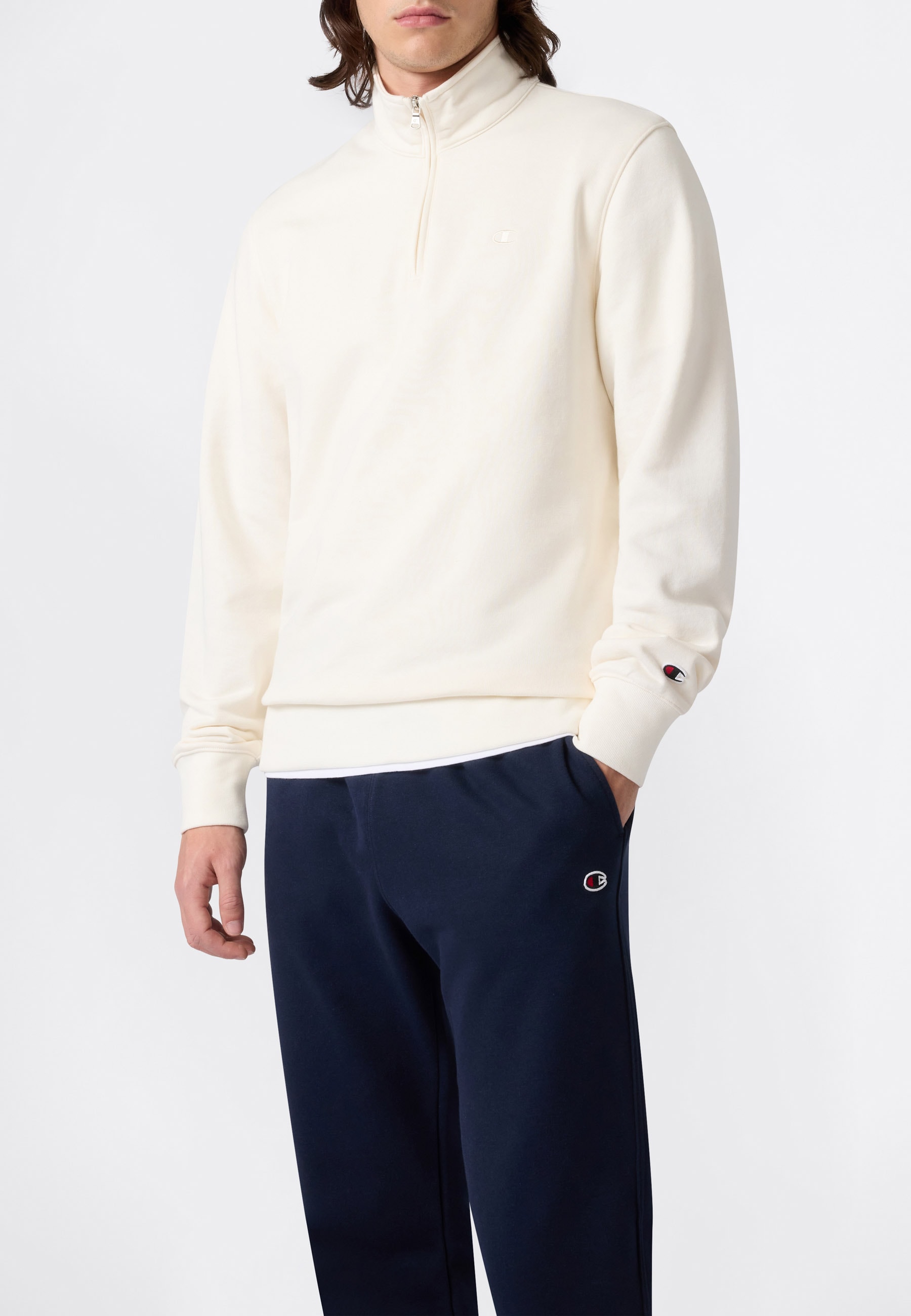 Image of Champion Sweatshirt "ICONS TONAL Half Zip Sweatshirt"