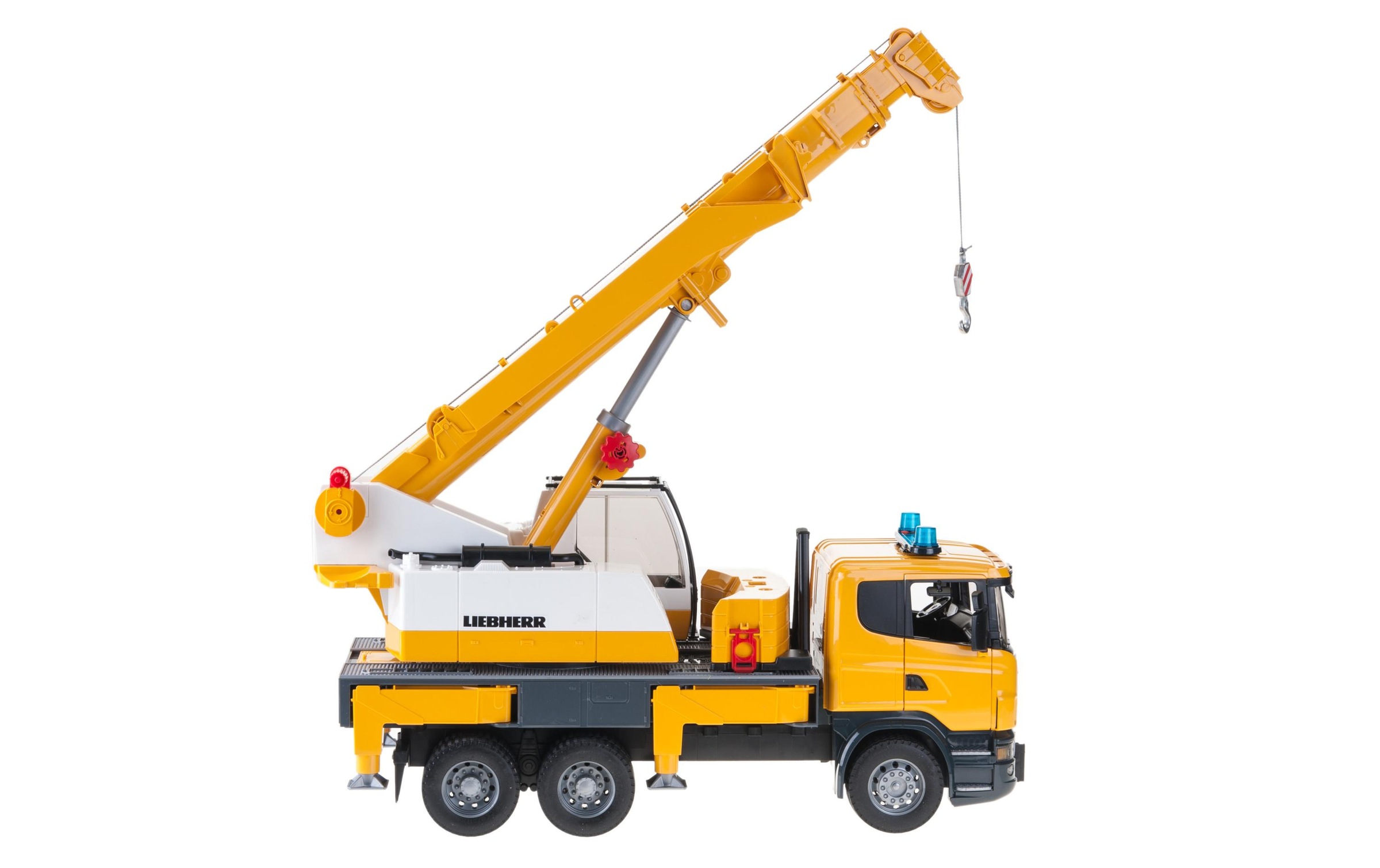 Bruder® Spielzeug-Krankenwagen »Scania R-Serie Kran-LKW«