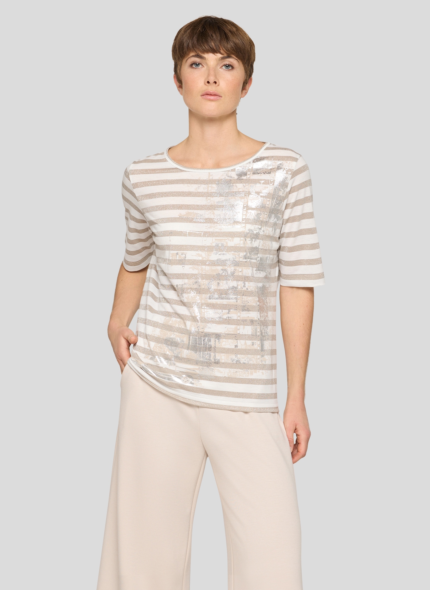 Image of Rabe T-Shirt mit Streifen Muster