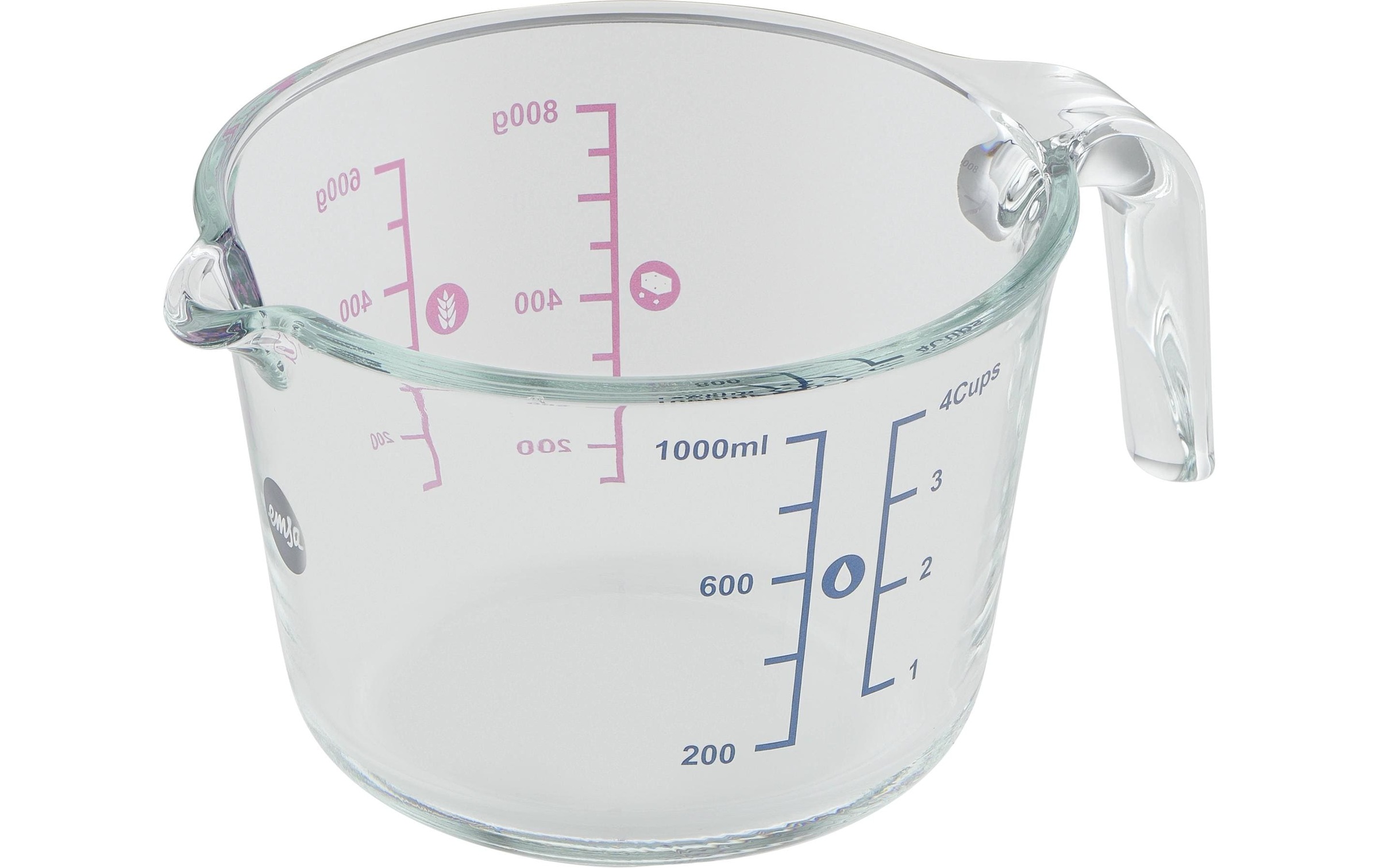 Image of Emsa Messbecher "Prep & Bake 10 dl" Glas 1 Stk. tlg.