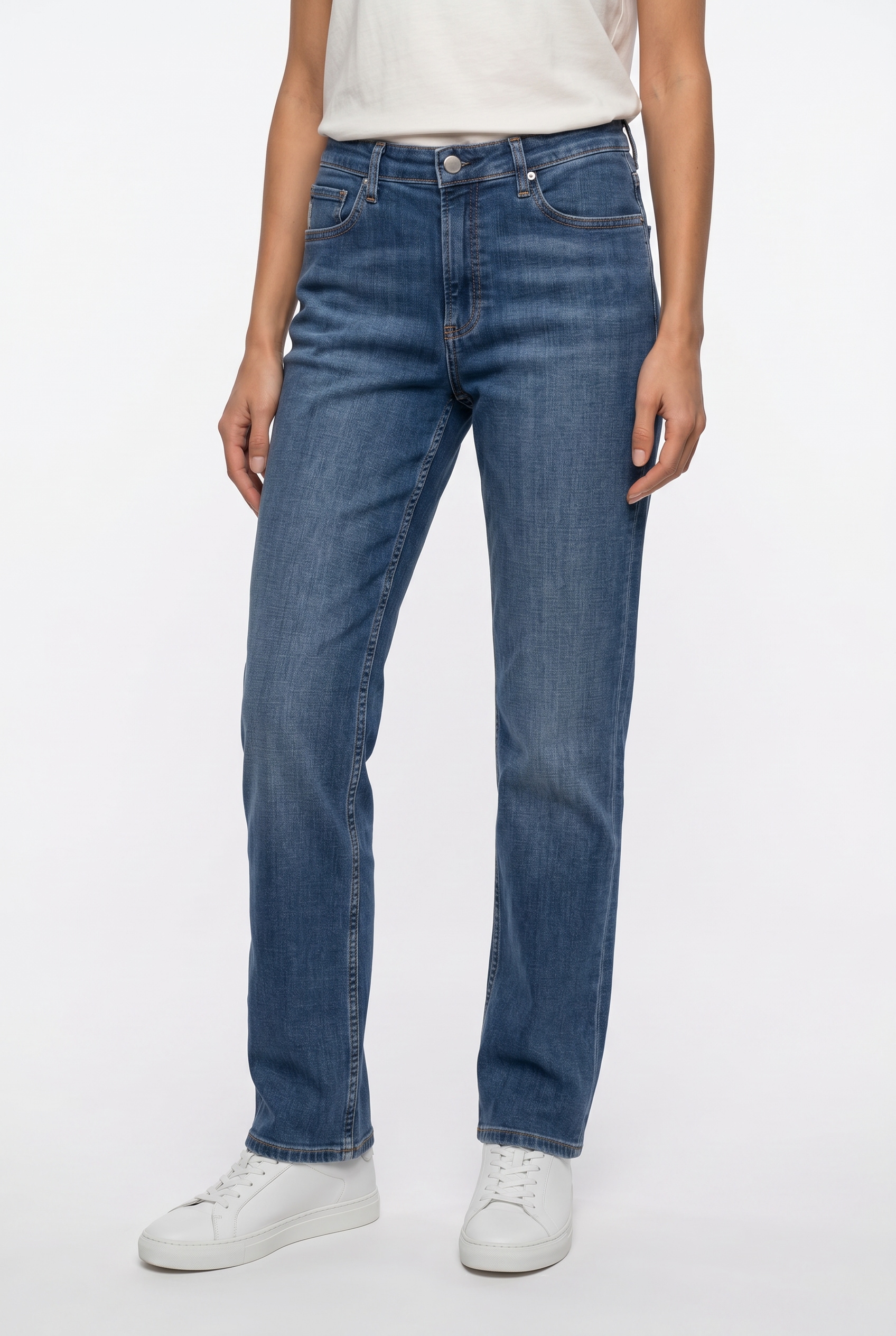 Marc O'Polo DENIM Jeans droit modèle Olina straight en stretch de coton de haute qualité