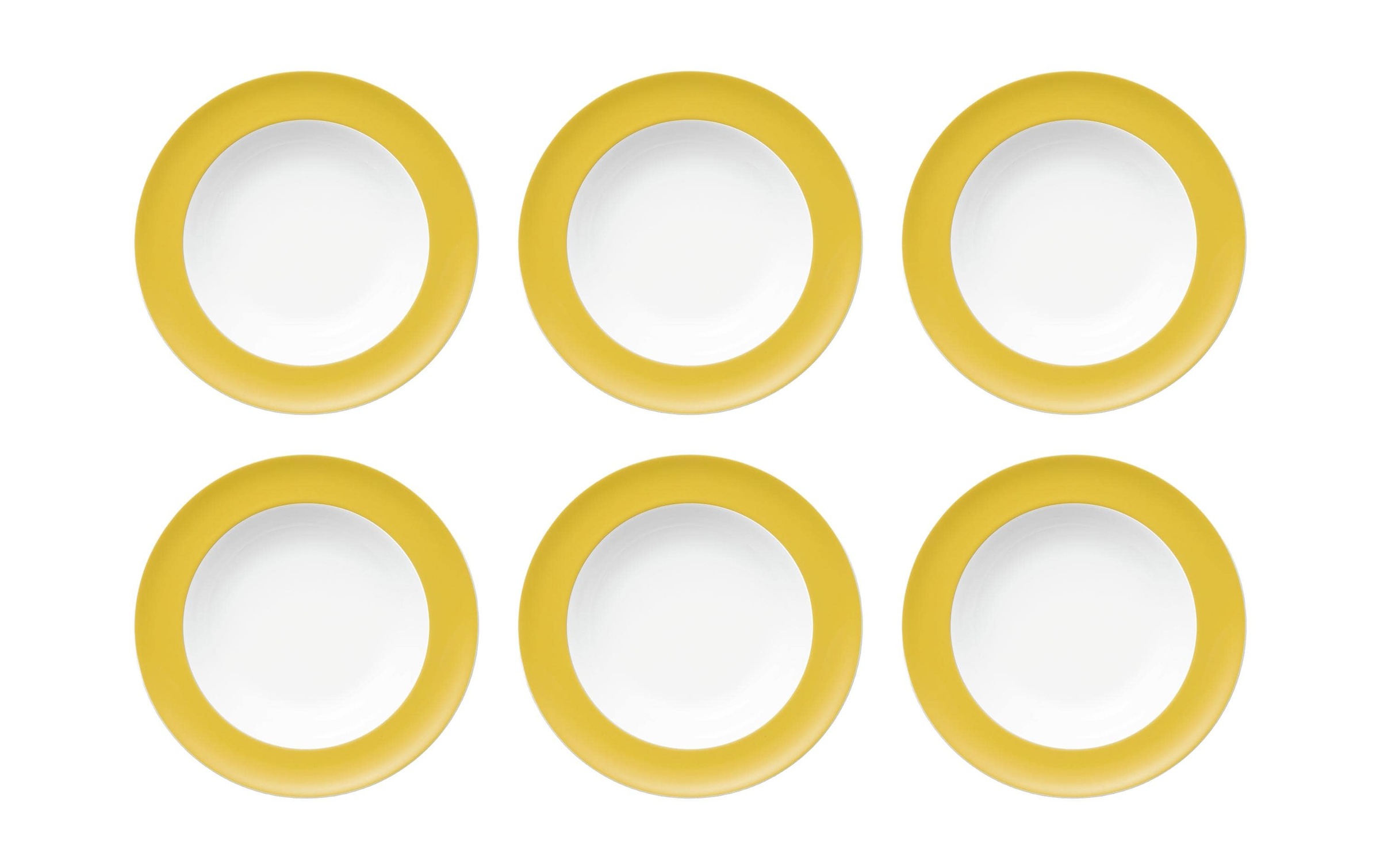 Thomas Porzellan Assiette à soupe »Sunny Day 6 Stück«