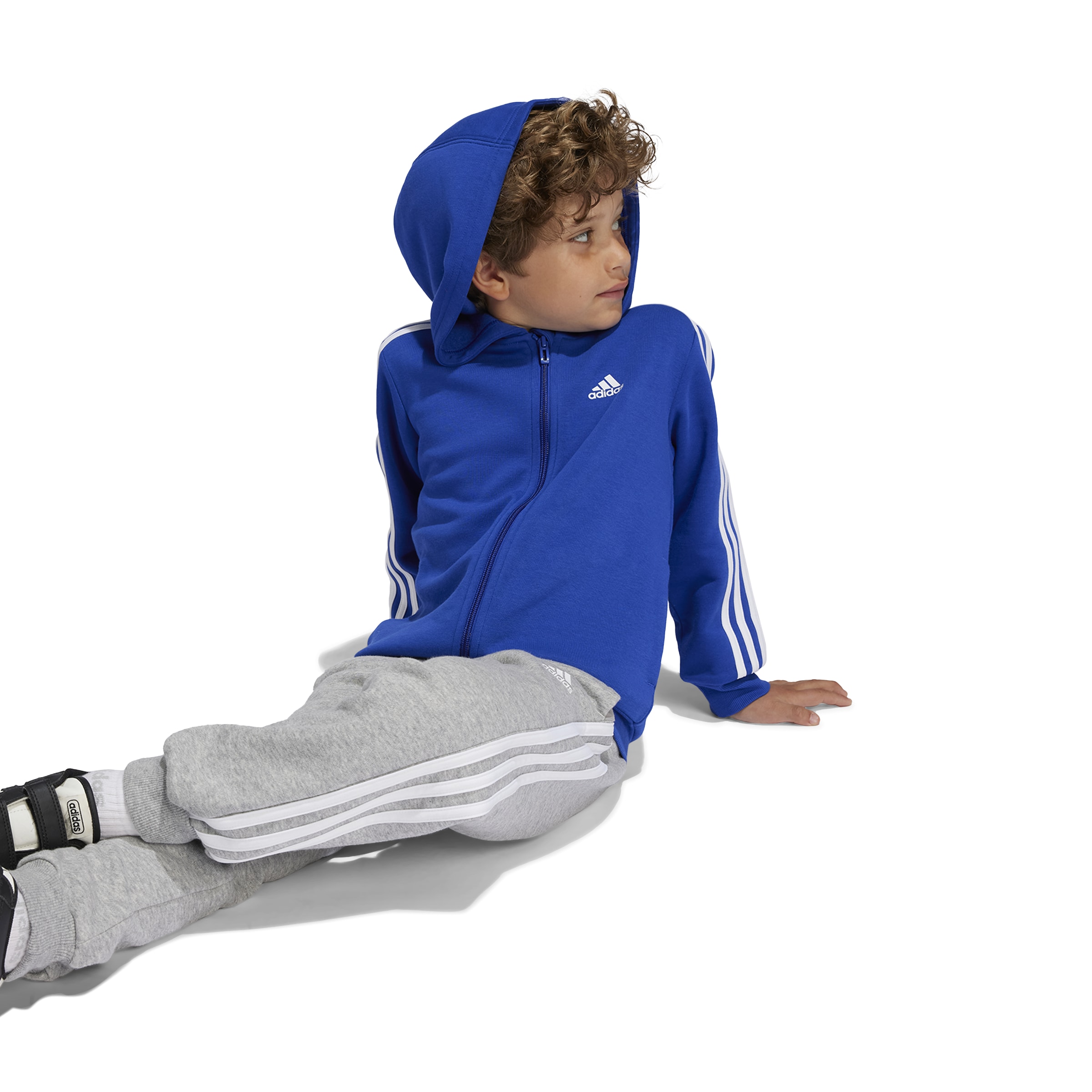 adidas Sportswear Outdoorjacke »LK 3S FL FZ HD«