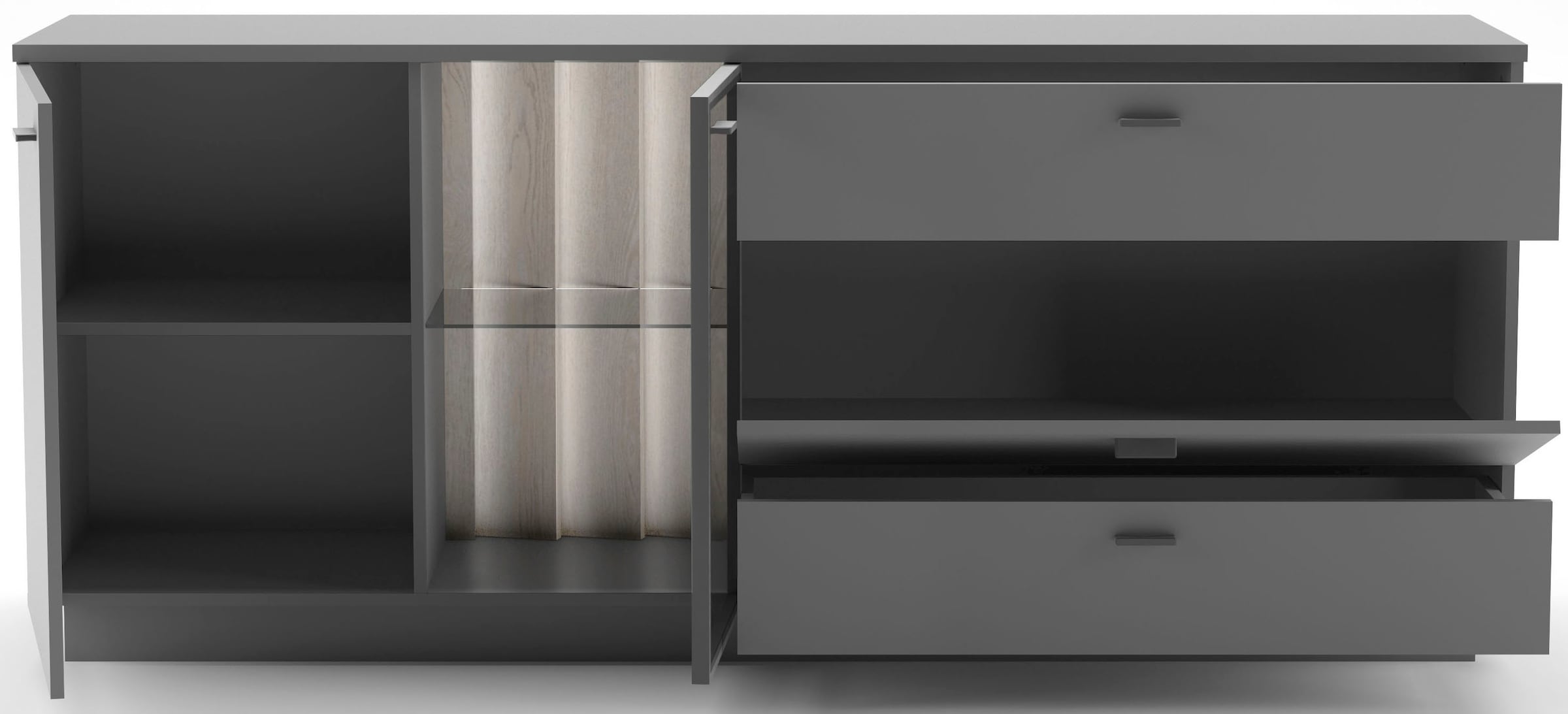 COTTA Sideboard »Norma«, Breite 192 cm, inkl. LED-Beleuchtung