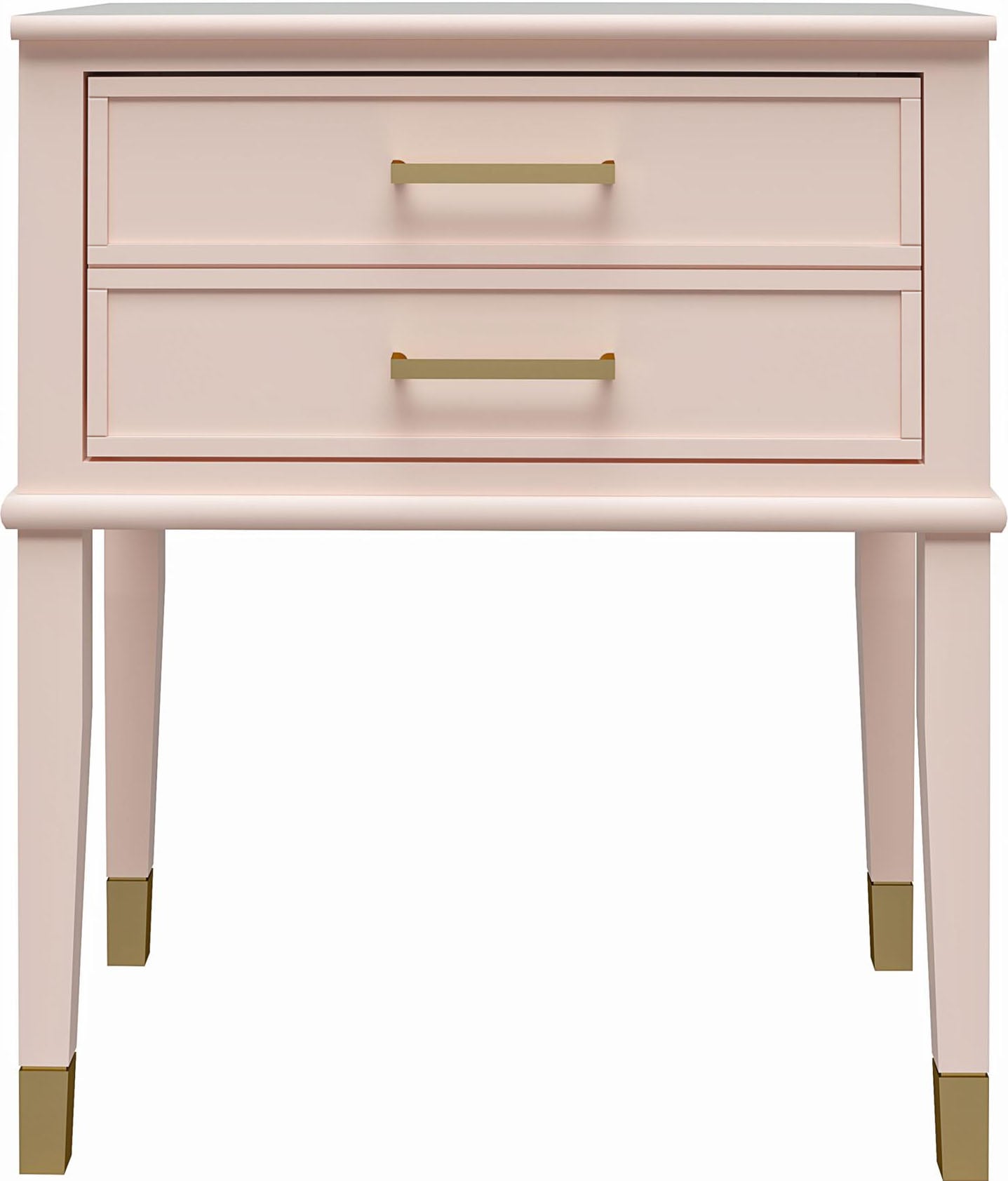 CosmoLiving by Cosmopolitan Beistelltisch »Westerleigh«, (1 St.), 1 Schublade, aus pflegeleichtem MDF, Beine aus Massivholz, Höhe 72 cm