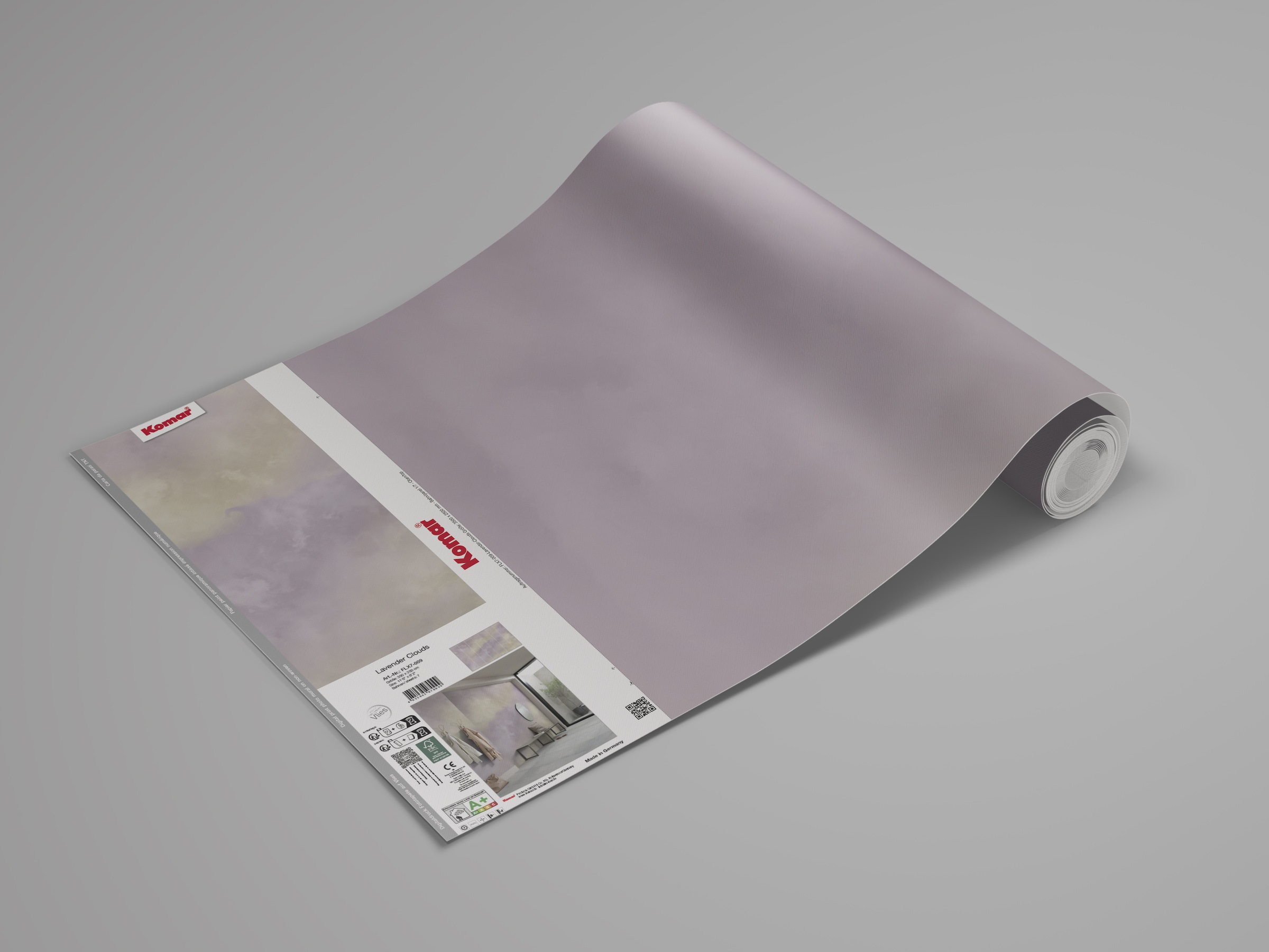 Komar Fototapete »Komar Vlies Fototapete - Lavender clouds - Grösse 350 x 250 cm«, bedruckt