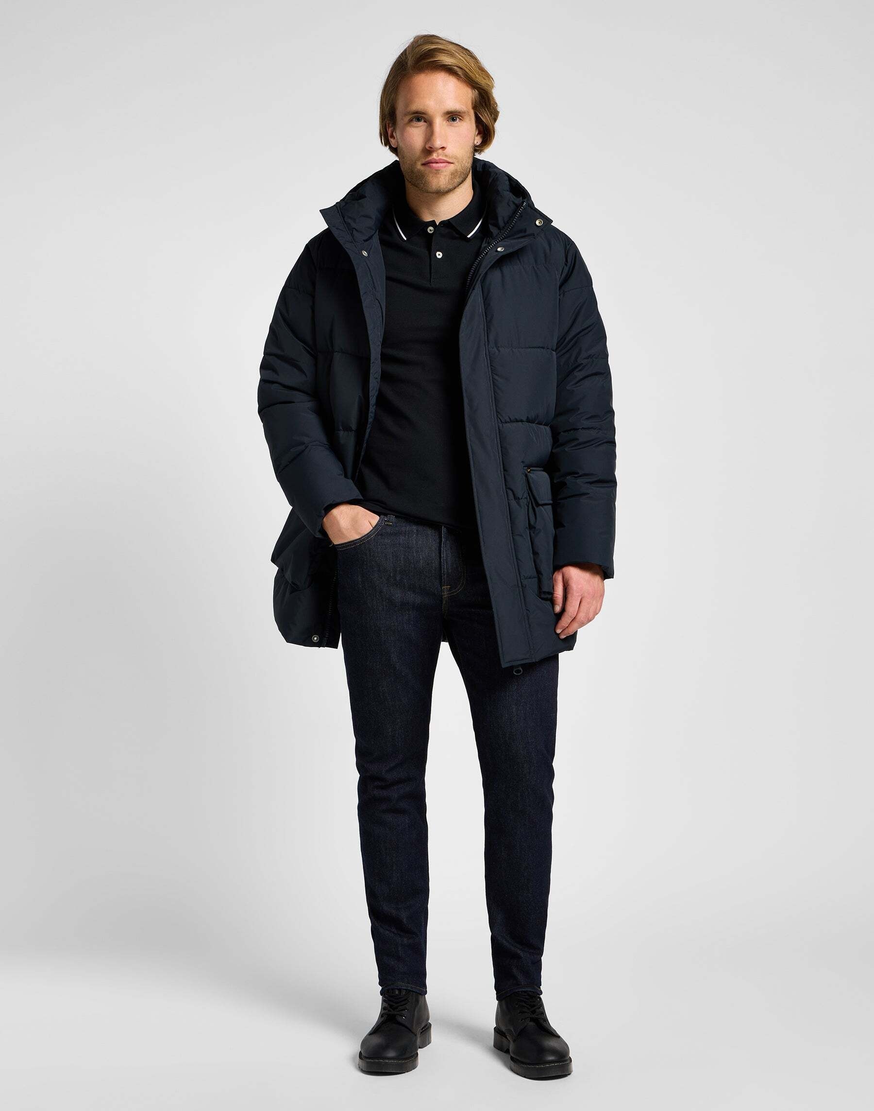 Lee® Winterjacke »LEE Winterjacke Long Puffer Jacket«