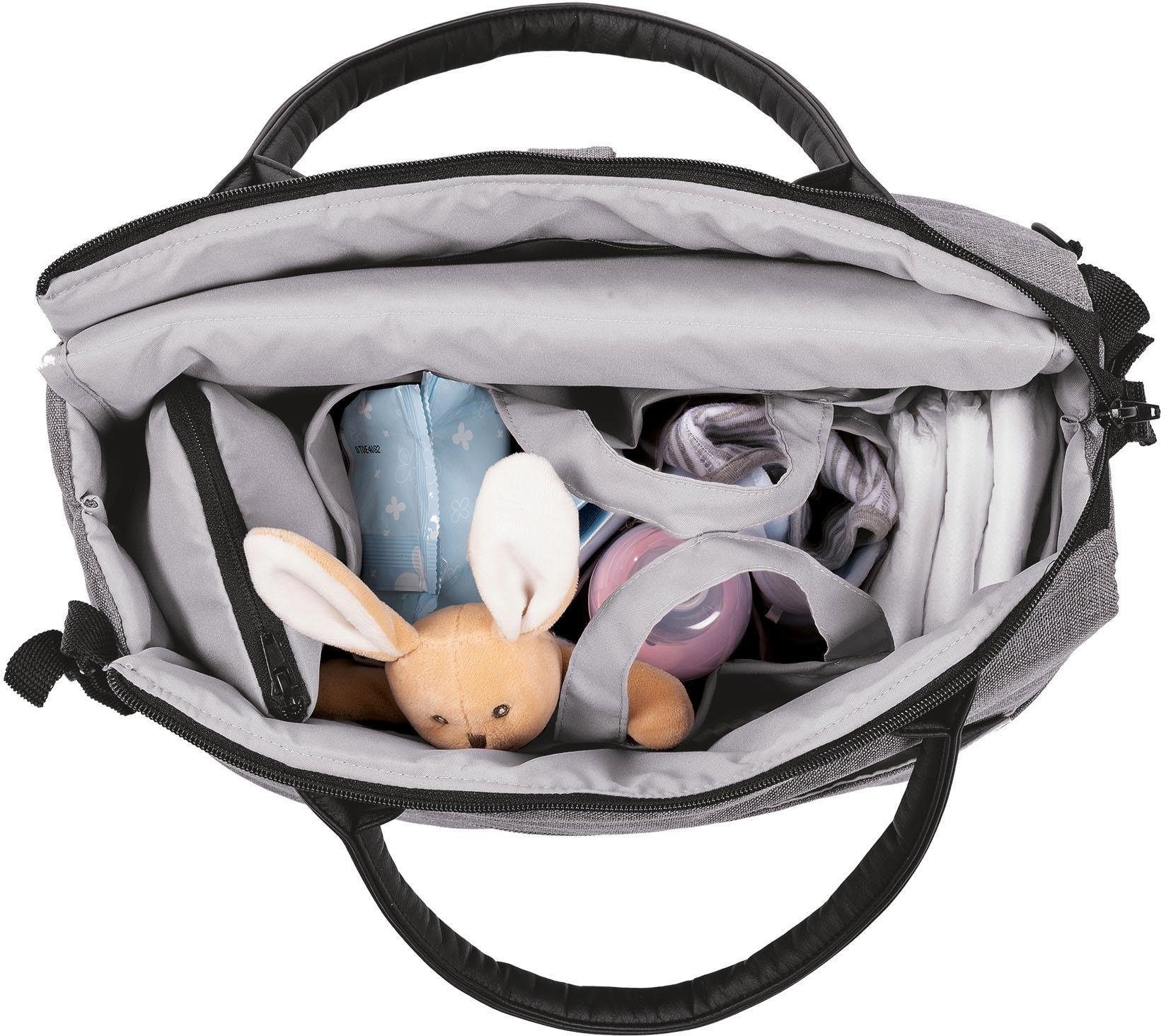 ♕ Chicco Wickeltasche »Organizer Bag, Cool Grey«, mit Rucksackfunktion und  Wickelunterlage versandkostenfrei auf