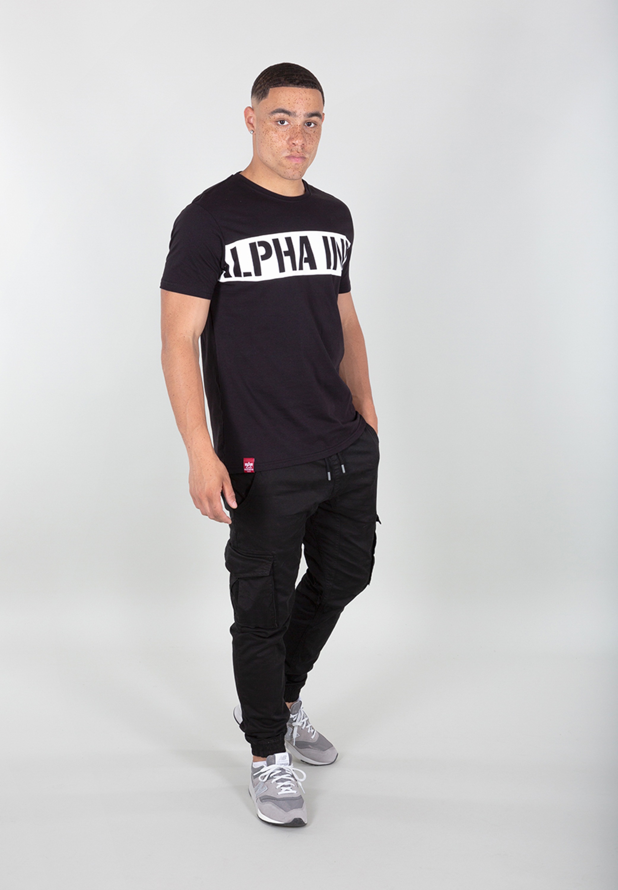 Alpha Industries T-Shirt »Alpha Industries Men - T-Shirts Printed Stripe T«