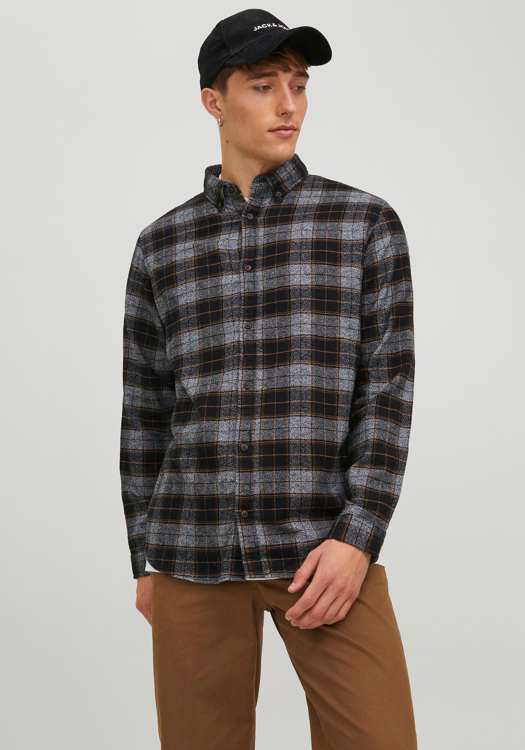 Image of Jack & Jones Karohemd »BARRET MIX SHIRT« bei Ackermann Versand Schweiz