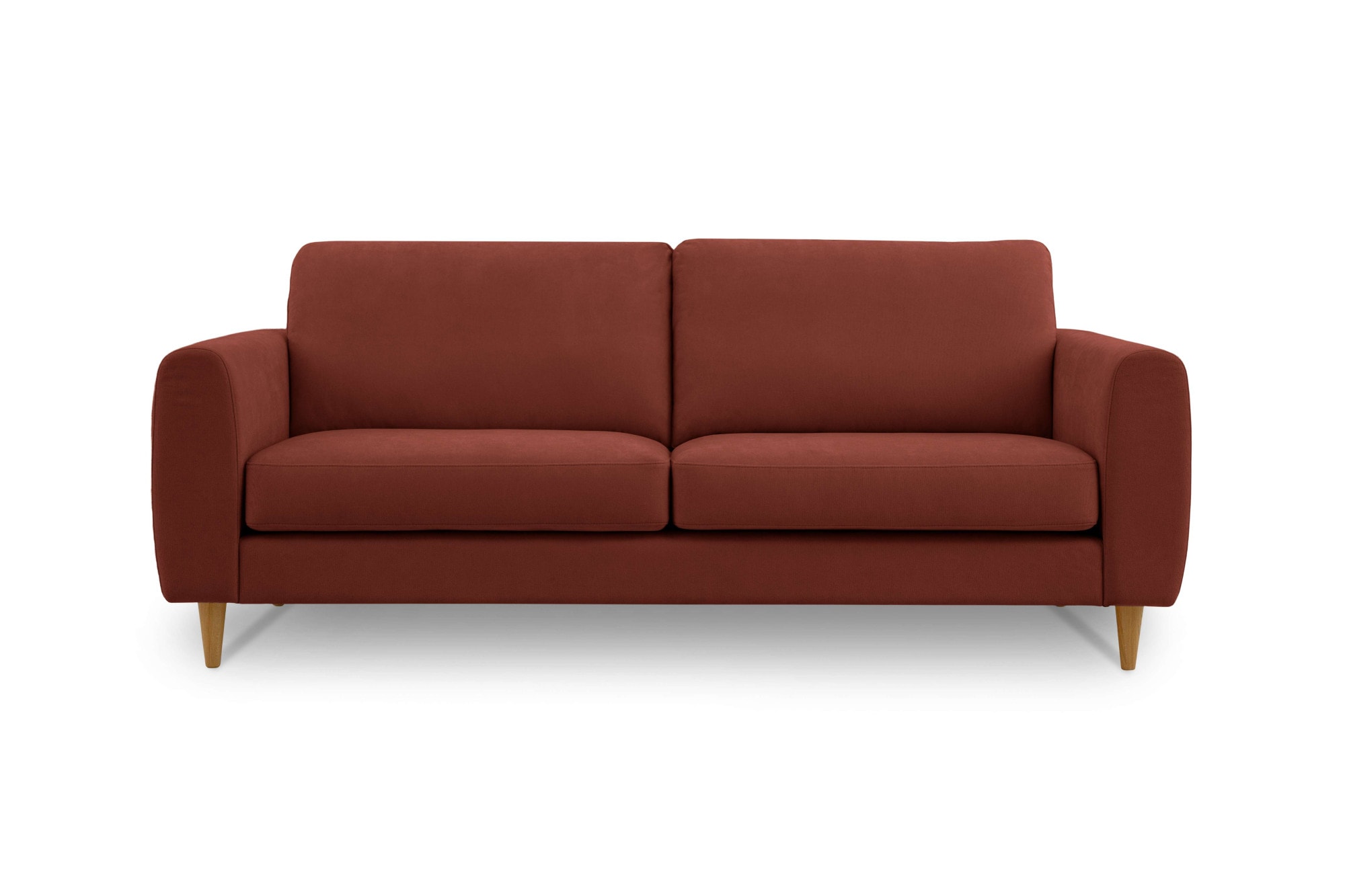 GOODproduct 3-Sitzer »Finnian« 212 cm, Chenille-Bezug, Massivholzfüsse mit eleganter Linienführung