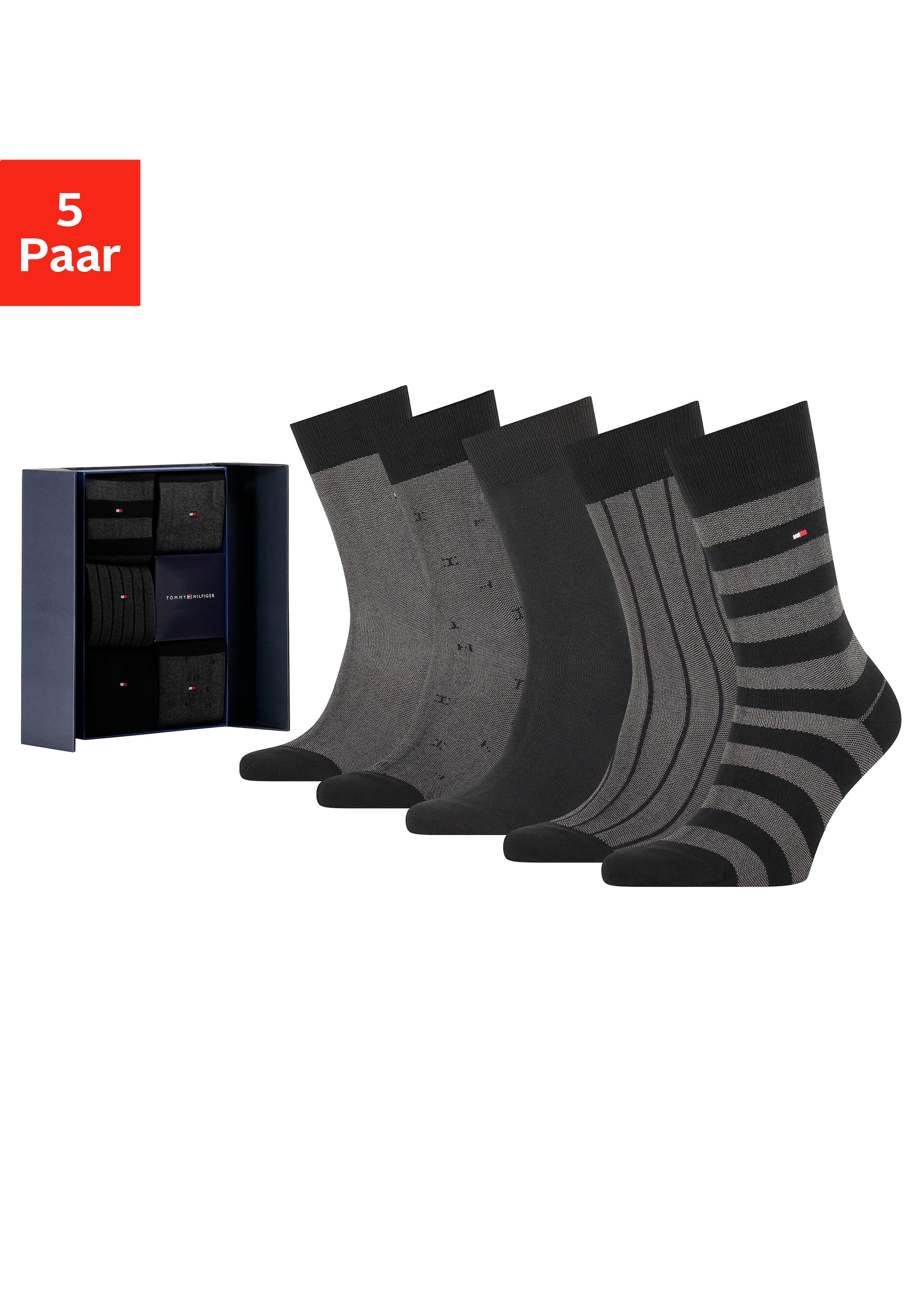 Image of Tommy Hilfiger Businesssocken, (Box, 5 Paar), in Geschenkbox bei Ackermann Versand Schweiz