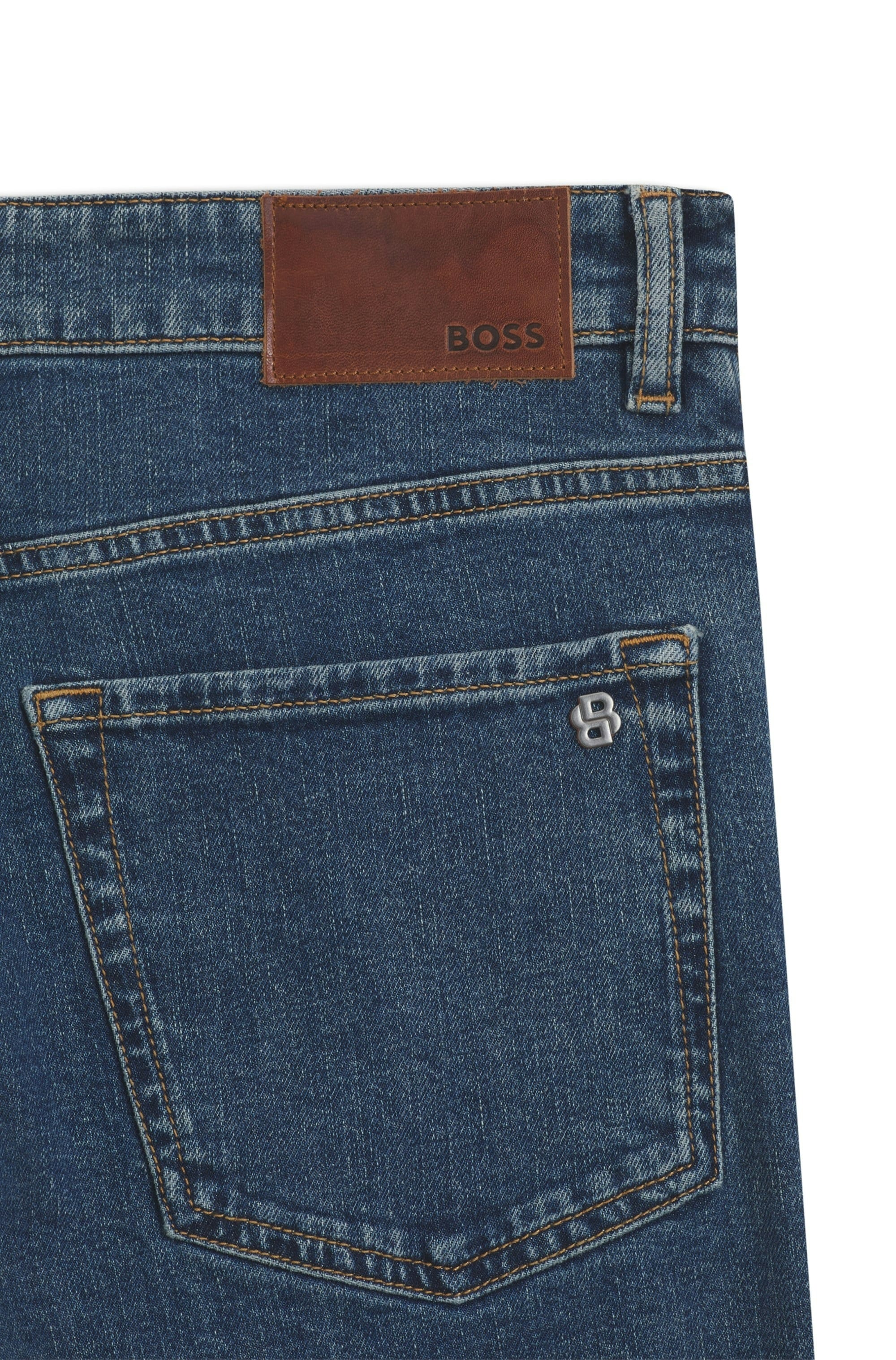 BOSS ORANGE Jeans taille basse »Onyx Comfor Fit Denim« Coupe régulière fuselée, denim stretch, taille moyenne