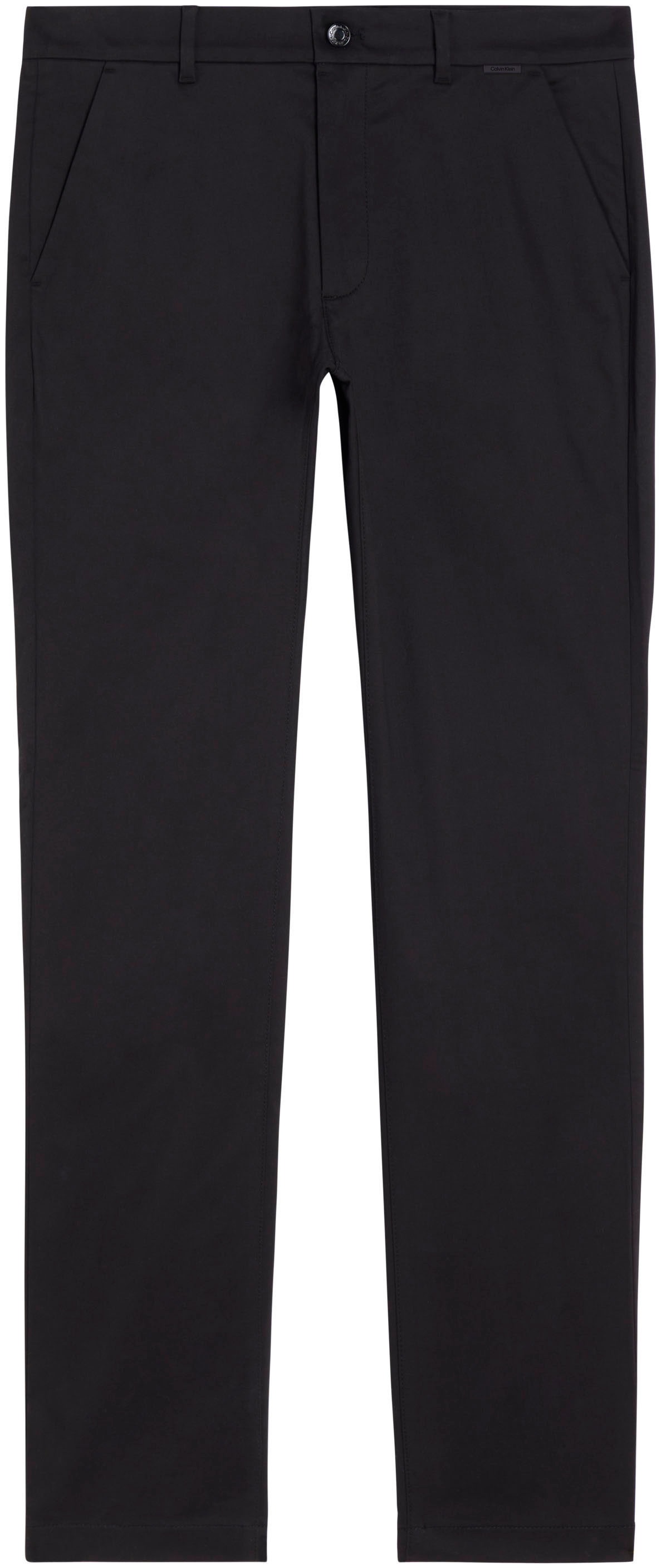 Calvin Klein Chinohose »SATEEN STRETCH SLIM CHINO«, mit Logopatch