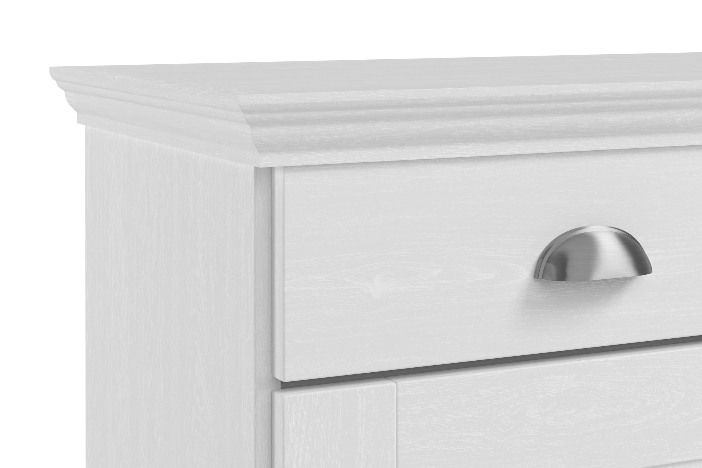 Home affaire Sideboard »Motala« Kommode, 3 Schubladen und 2 verstellbare Einlegeböden, Breite 125 cm