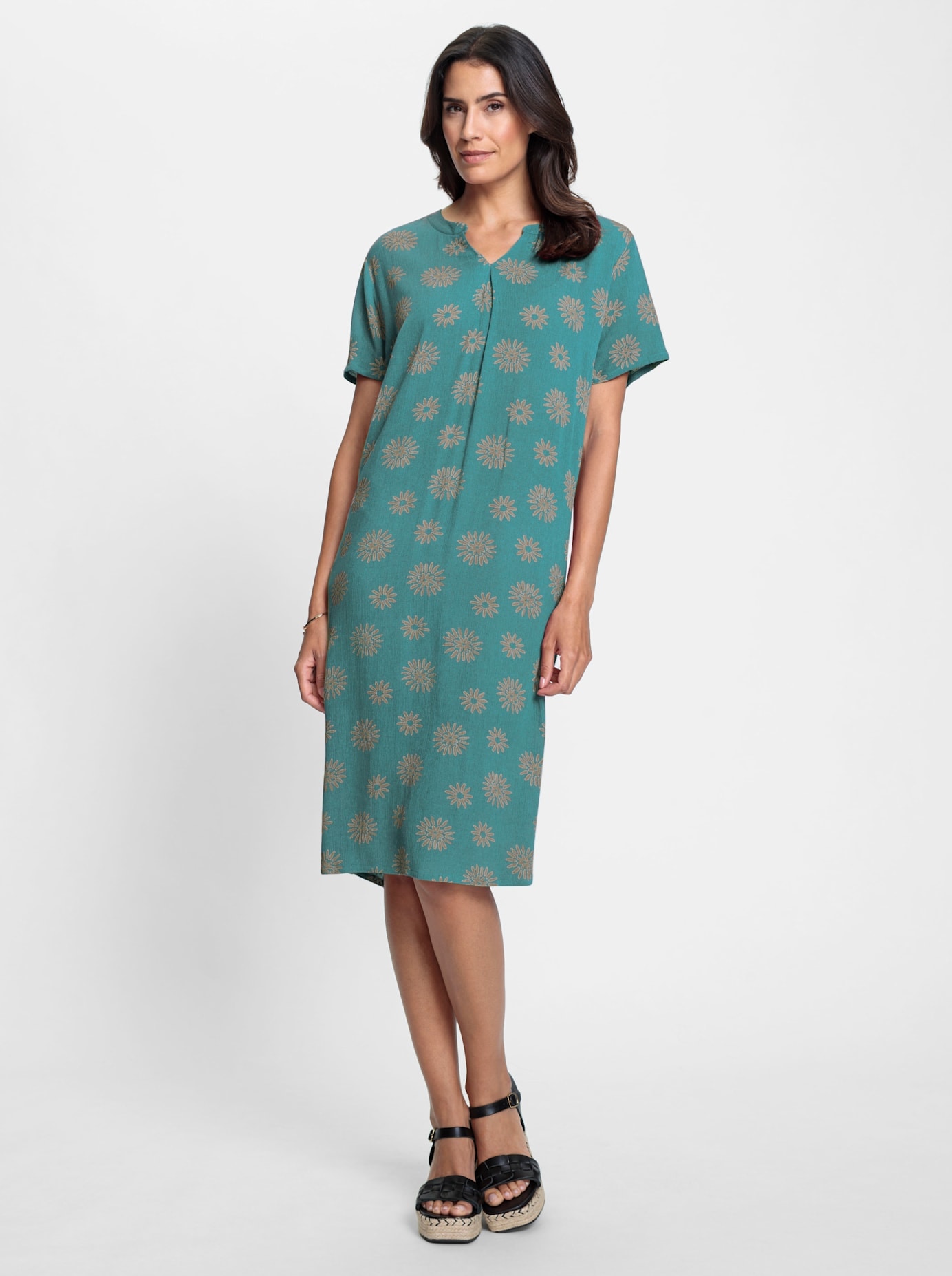 Inspirationen Sommerkleid "Druck-Kleid" Nahttasche