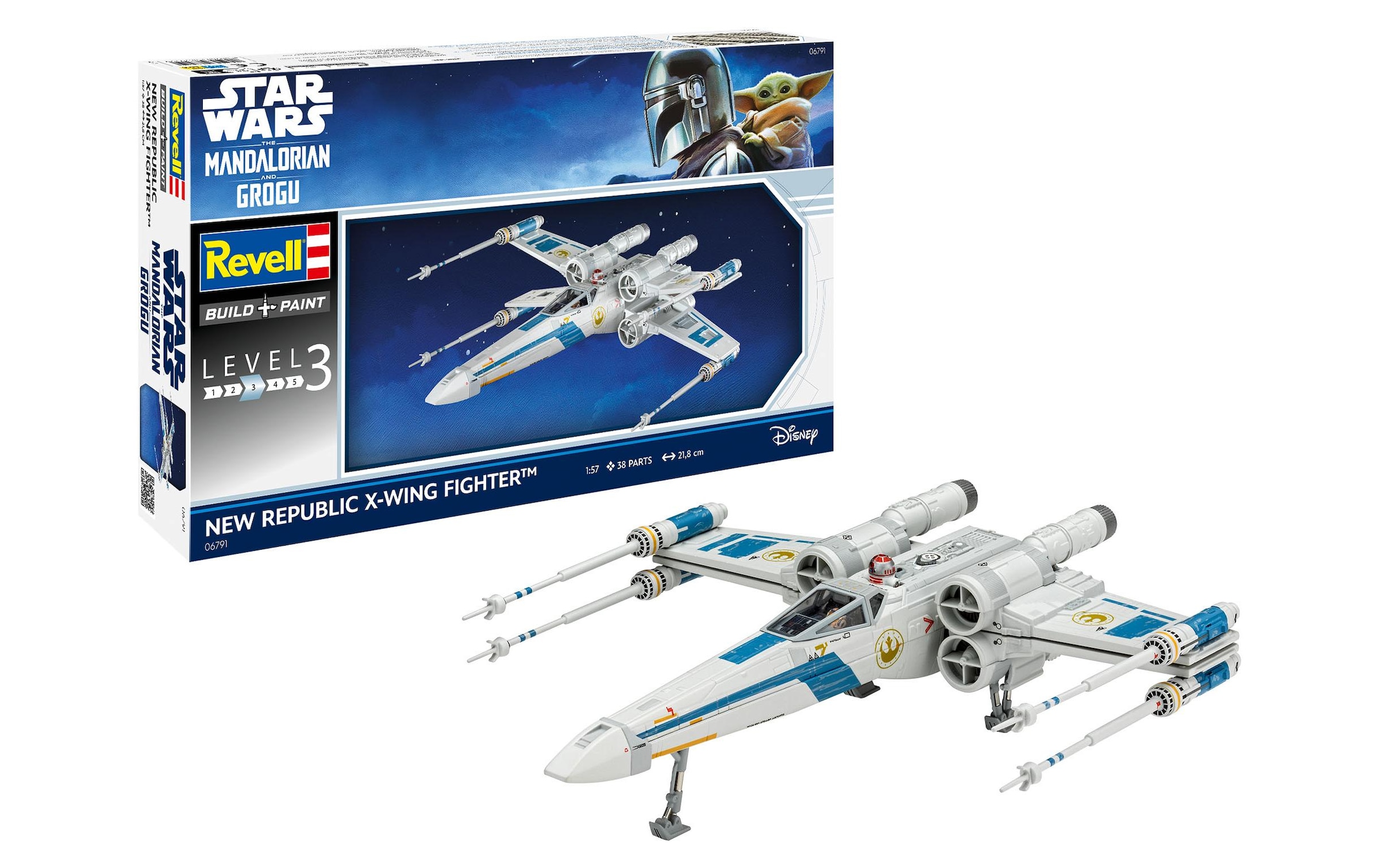 Revell® »The Mandalorian: Item C 1:57« 38 Stk. tlg. 1:57