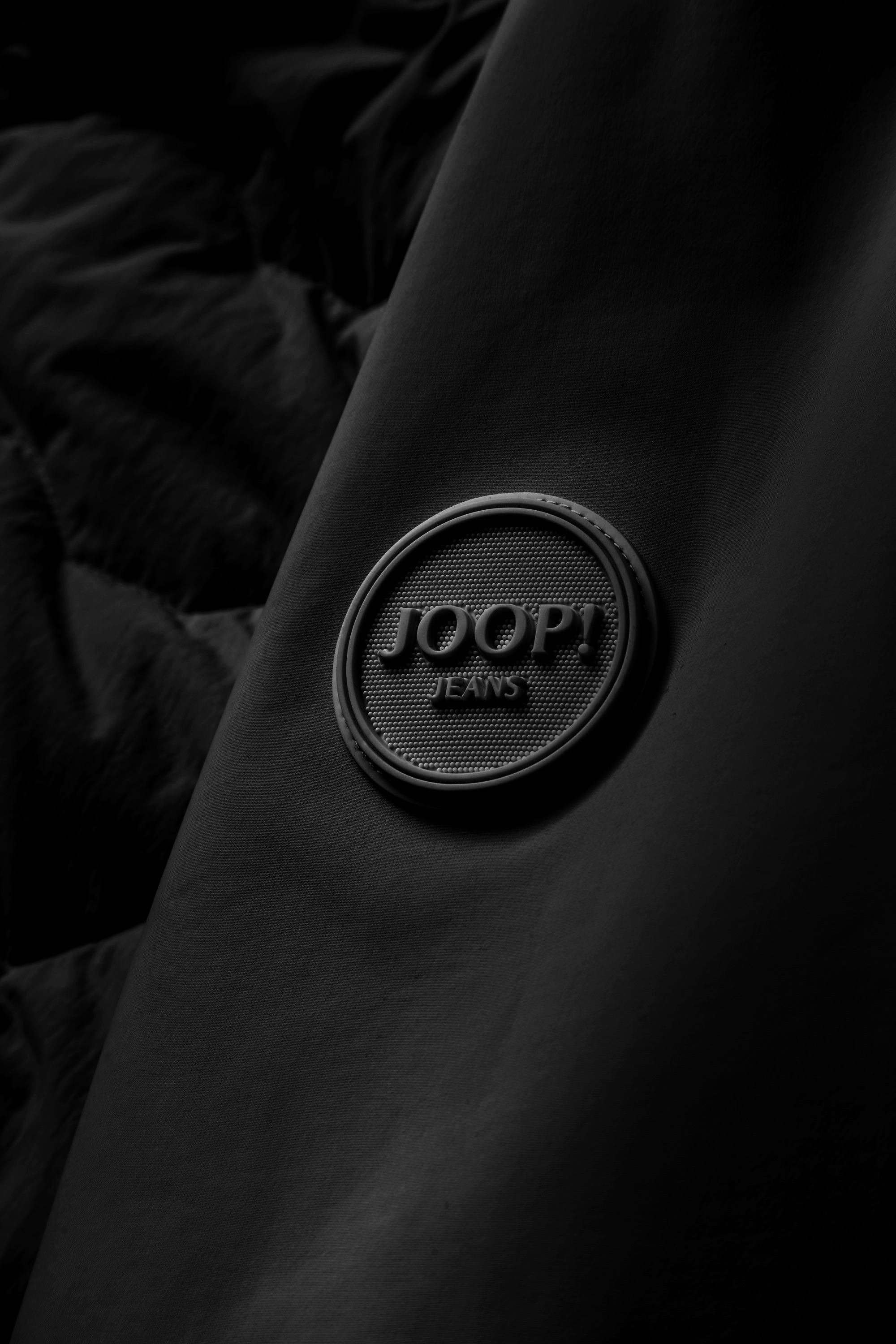 Joop Jeans Blouson »Blade«, mit Kapuze, mit Wellensteppung