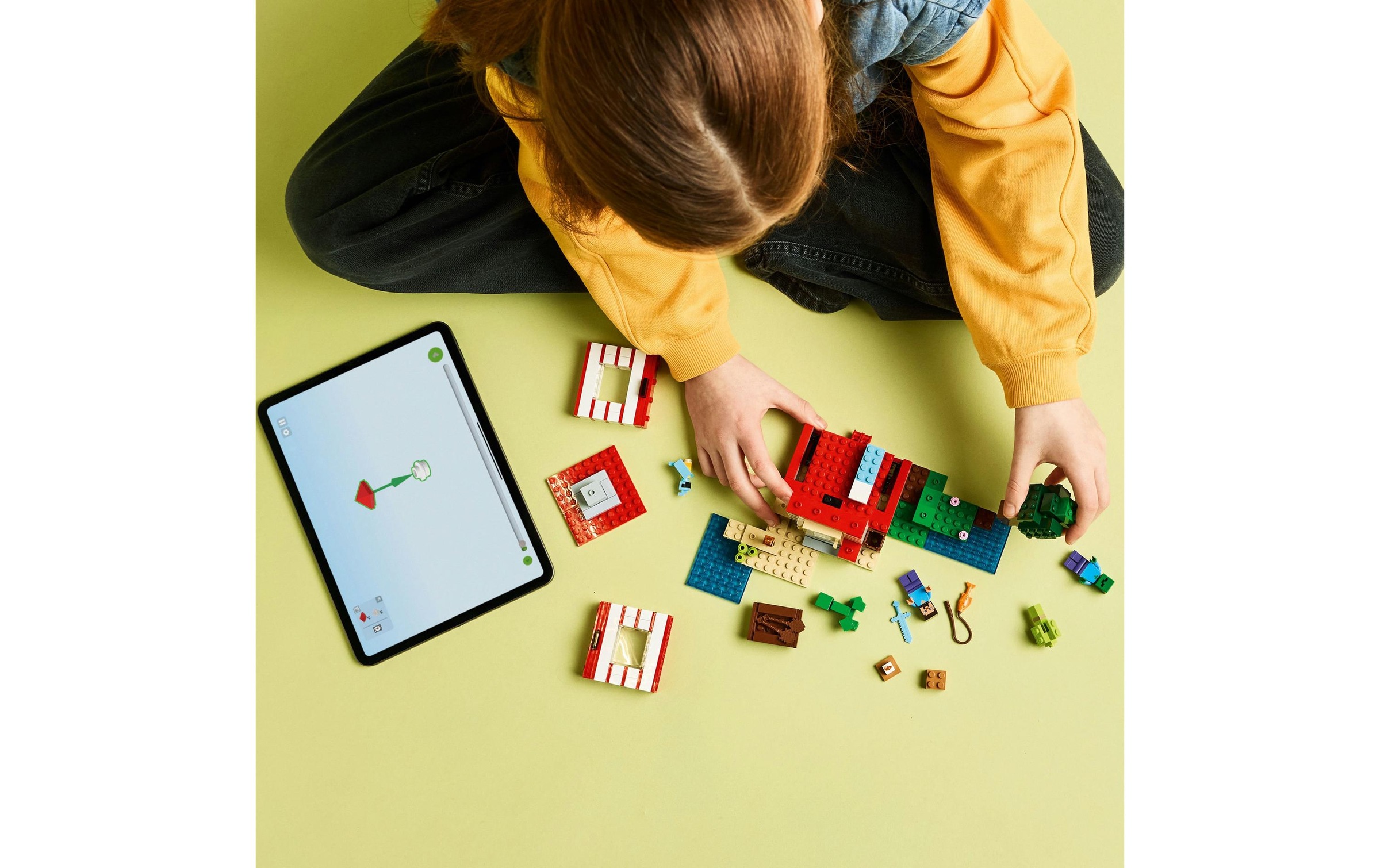 LEGO® Spielbausteine »Minecraft Das TNT-Dschungelhaus 21275«