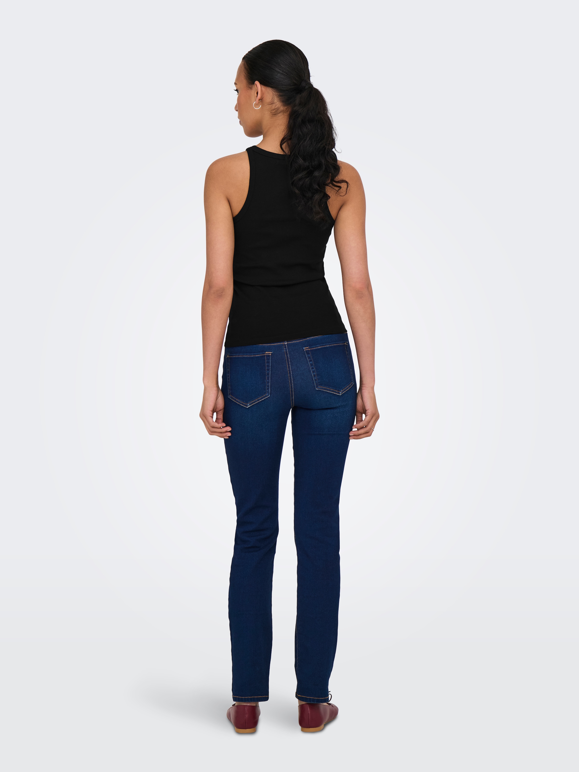 ONLY Débardeur »ONLLINDSAY TANK TOP 2 PACK« Paquet, 2 pièces Baumwollmischung