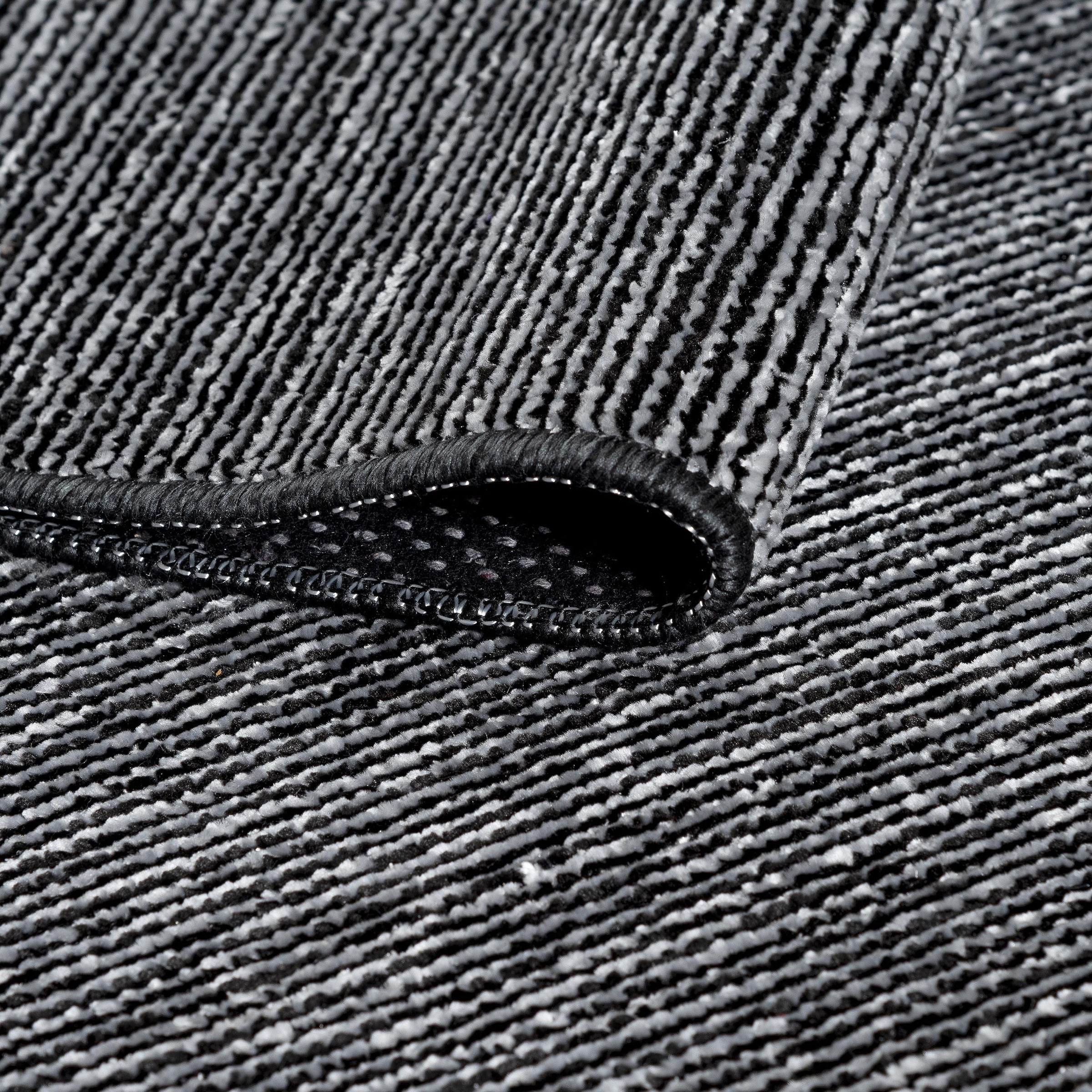 Sehrazat Teppich »Stela«, rechteckig, 5 mm Höhe, waschbar, Flachgewebe, mit Fransen und Chenille