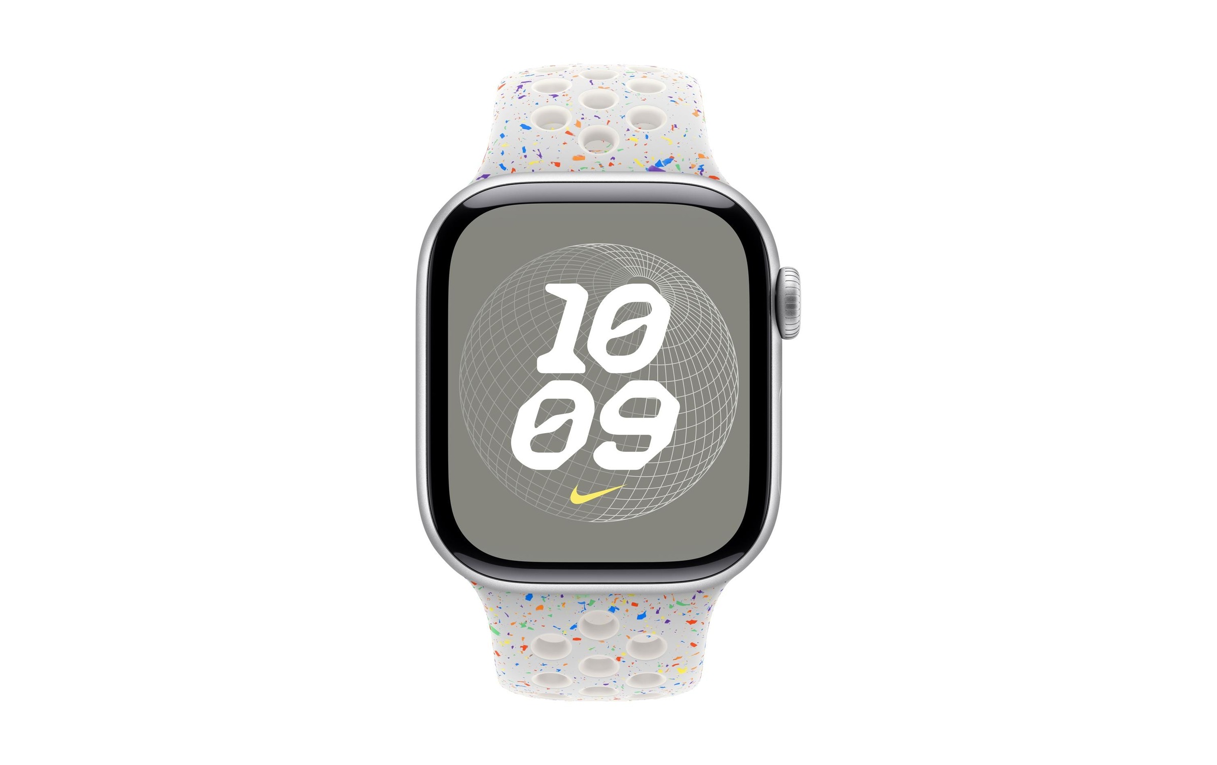 Apple Smartwatch-Armband Nike Sport Band, 42 mm, Pure Platinum