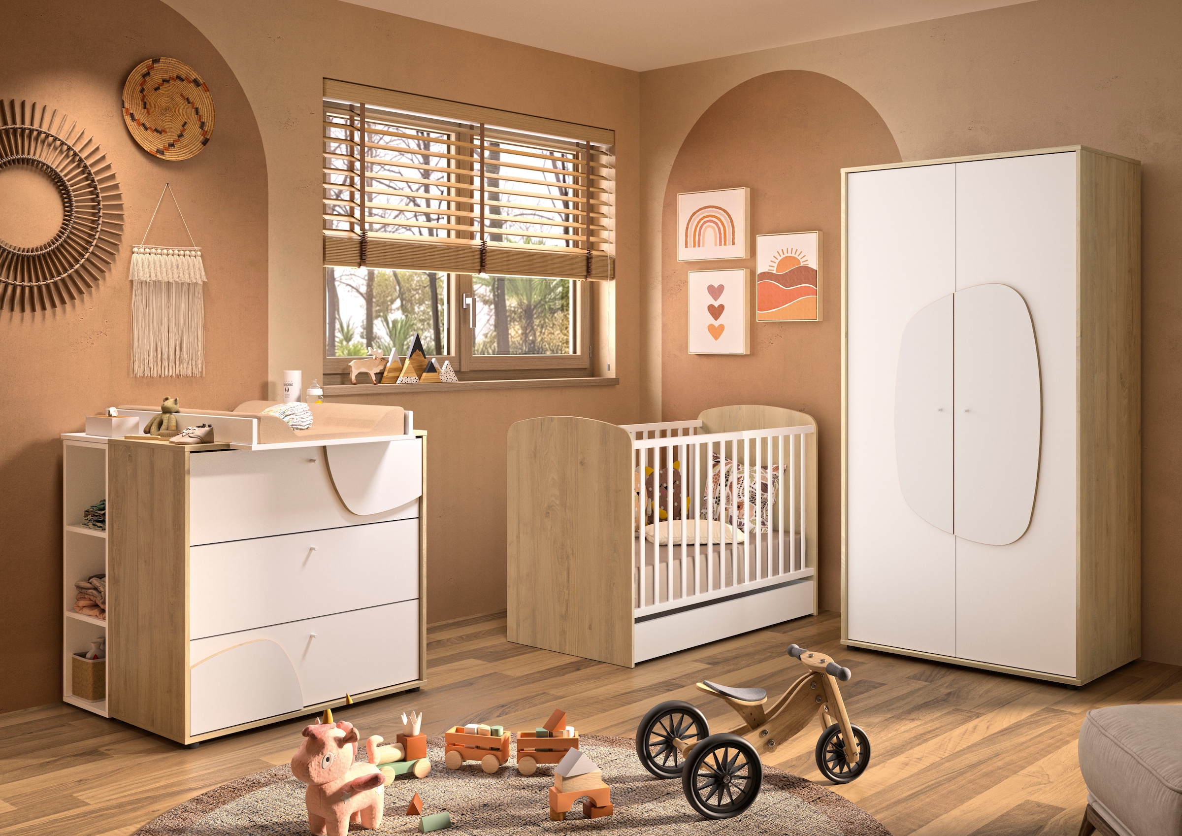 Gami Tiroir de lit »Bettschubkasten Basile« praktisch, um alles aufzubewahren