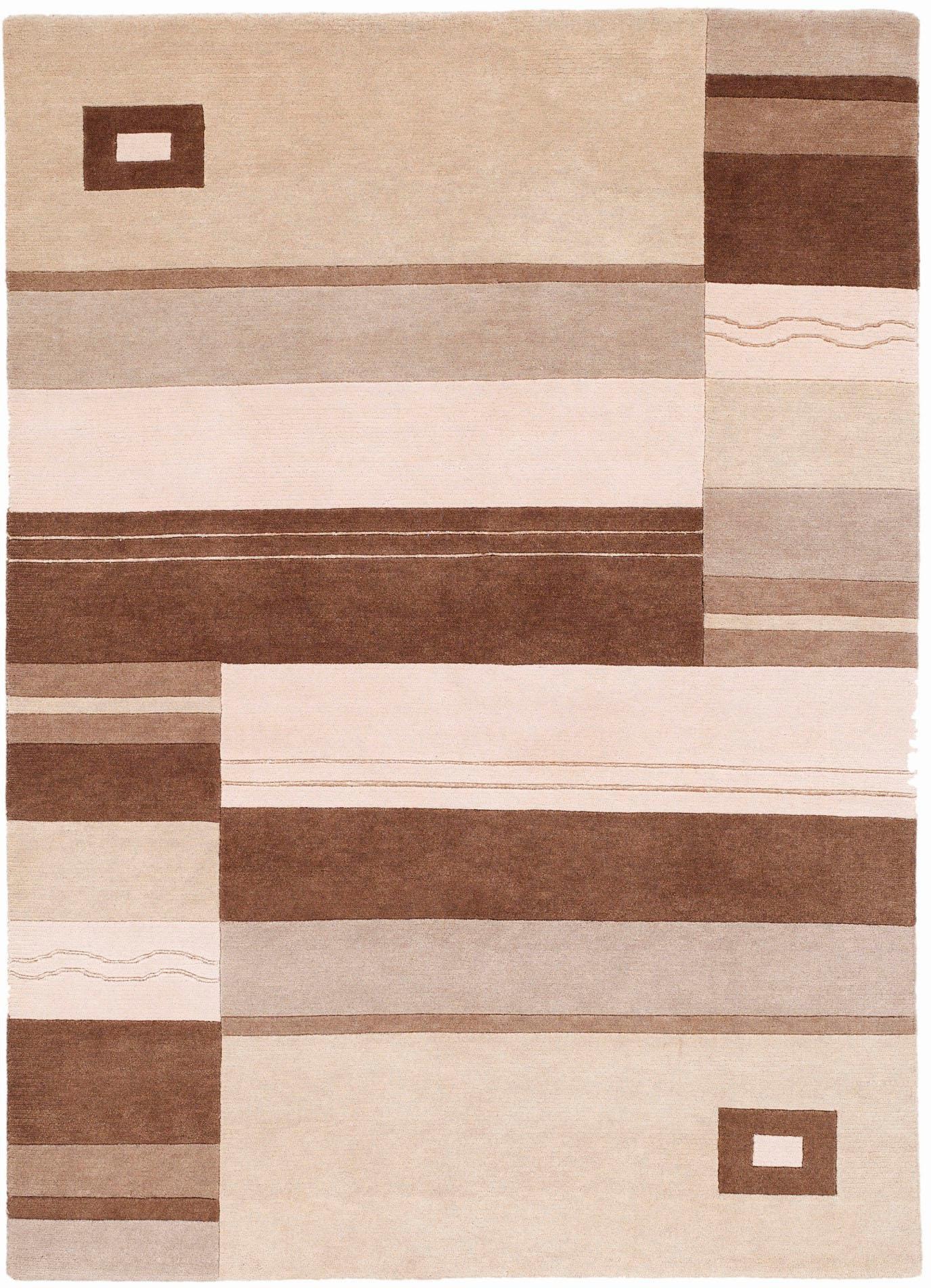 Image of OCI DIE TEPPICHMARKE Wollteppich »Nepal Fine Lukla«, rechteckig, 20 mm Höhe, reine Wolle, handgeknüpft, Wohnzimmer bei Ackermann Versand Schweiz