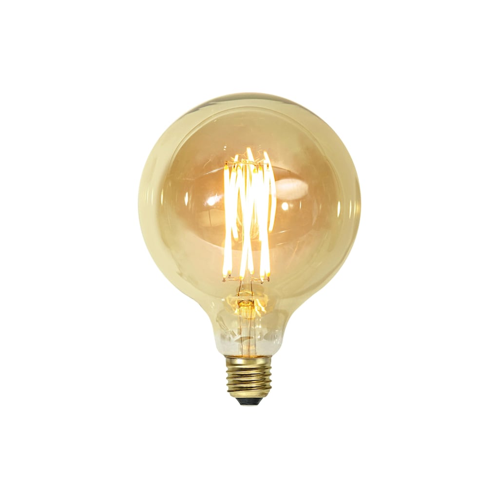 STAR TRADING Deckenleuchte »Trading Lampe Vintage Goldfarben G12«