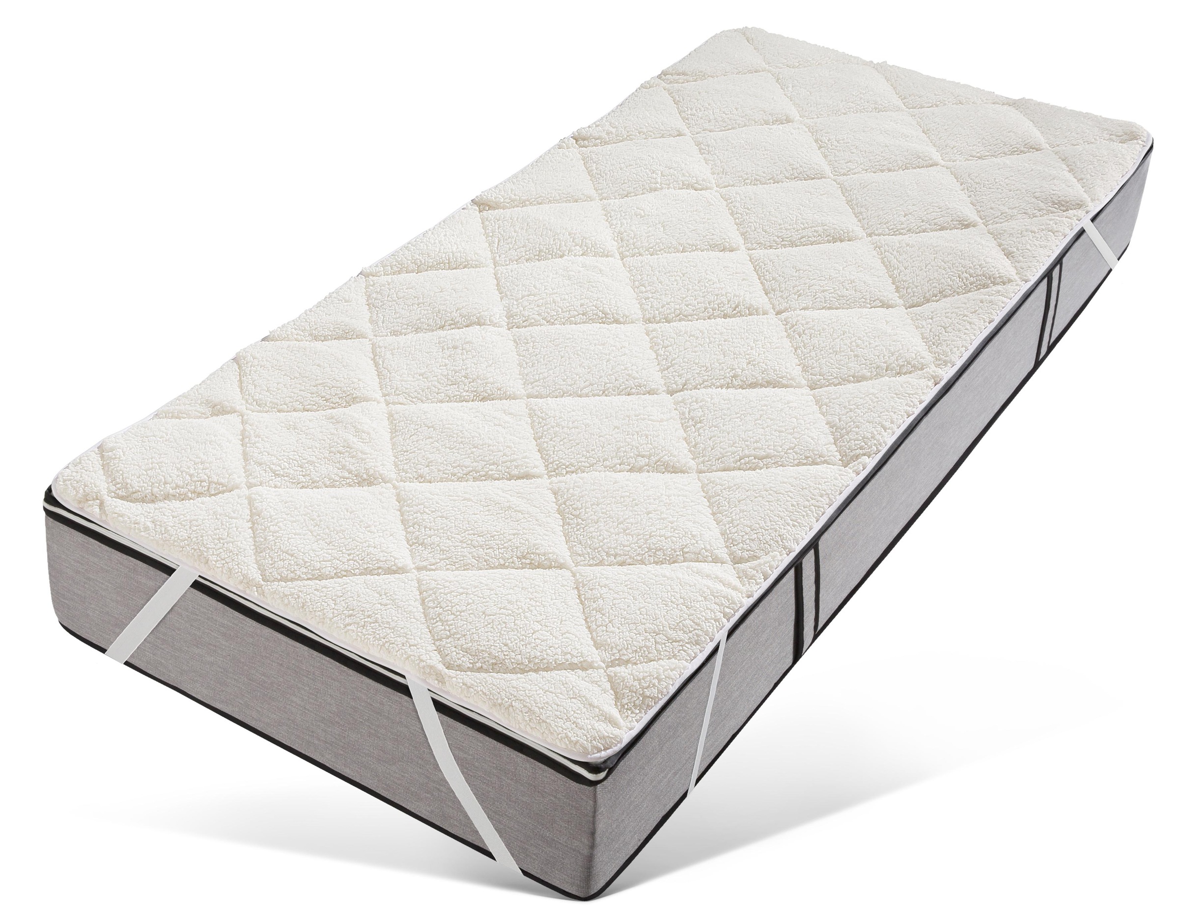 Image of my home Matratzenauflage »Santus«, (1 St.), wasserdicht aber kuschelig und wärmend, in Lammfloor-Optik bei Ackermann Versand Schweiz