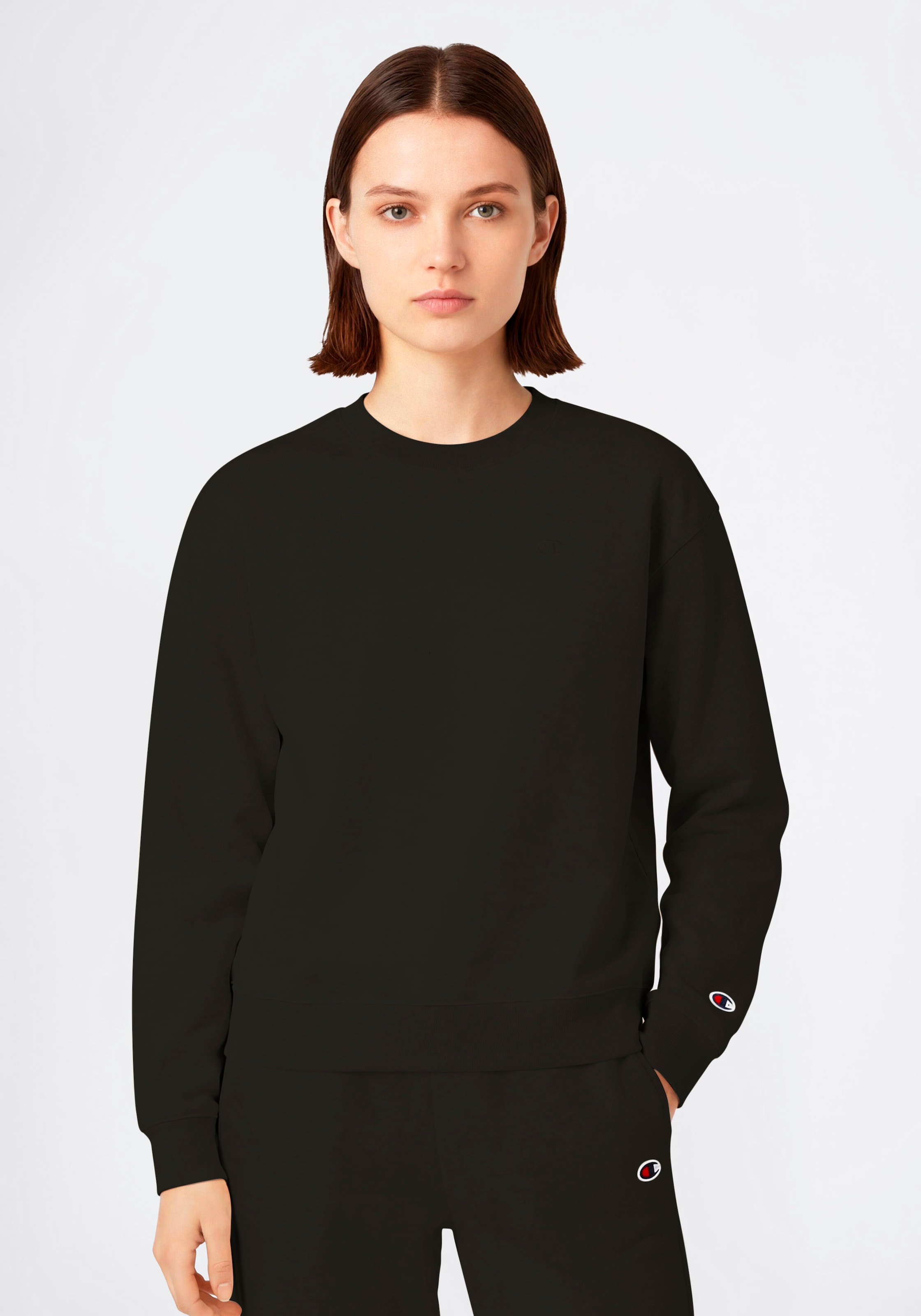 Image of Champion Sweatshirt "ICONS TONAL loose fit Terry crewneck sweatshirt", für Erwachsene, aus Baumwolle und Polyester, sportlicher Stil