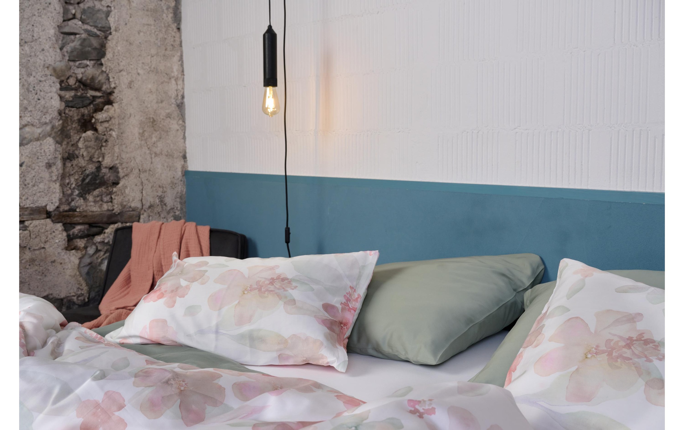 Journey Living Linge de lit »Bardini 160 x 210 cm« Bettwäsche aus Bio-Baumwollsatin