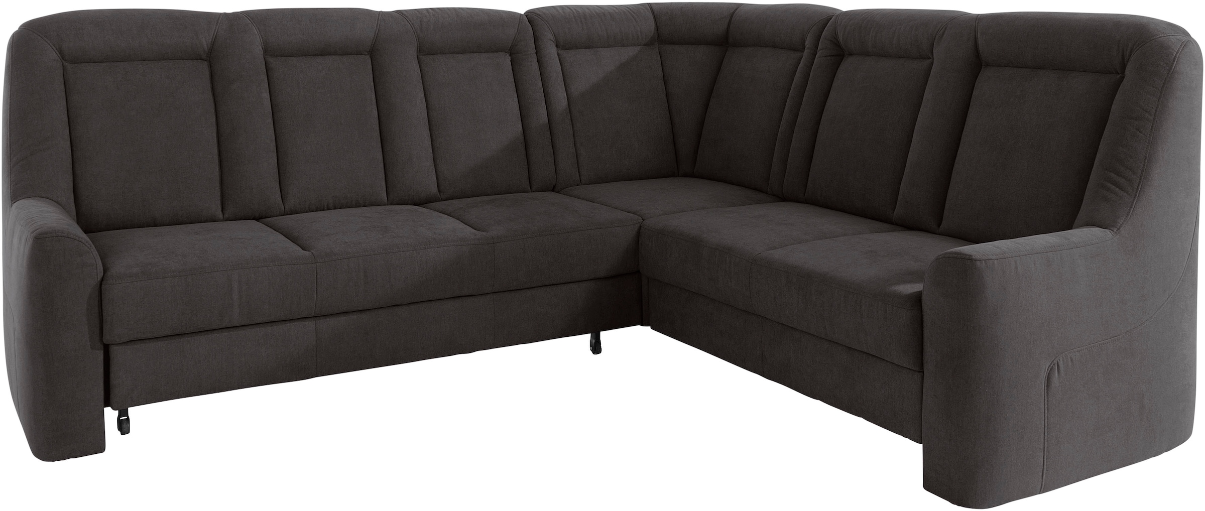 sit&more Ecksofa »Melissa L-Form« klassisches Polsterprogramm, wahlweise Bettfunktion und Schubkasten