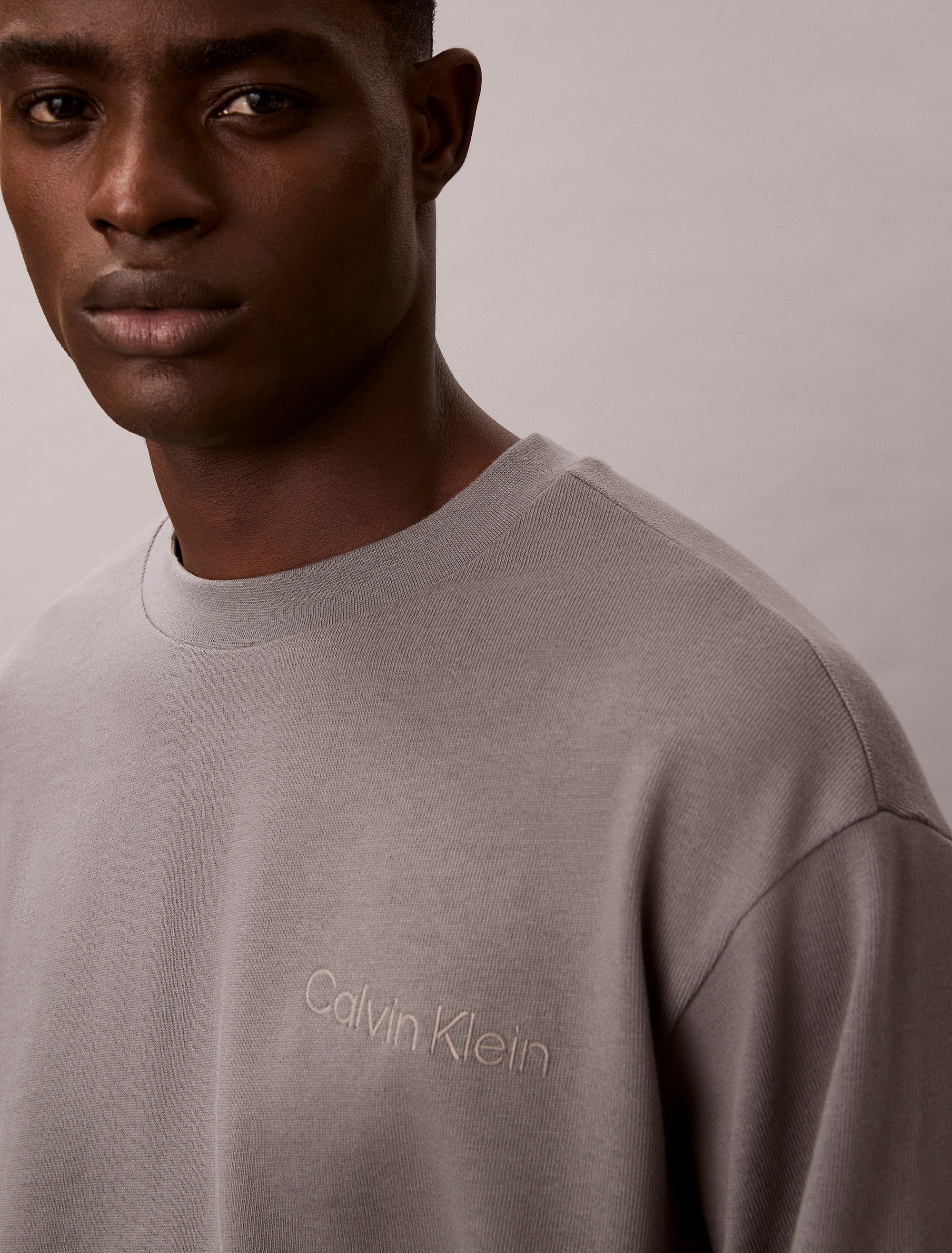 Calvin Klein Underwear Schlafanzug »LS TEE PANT SET« Mit elastischem Bund