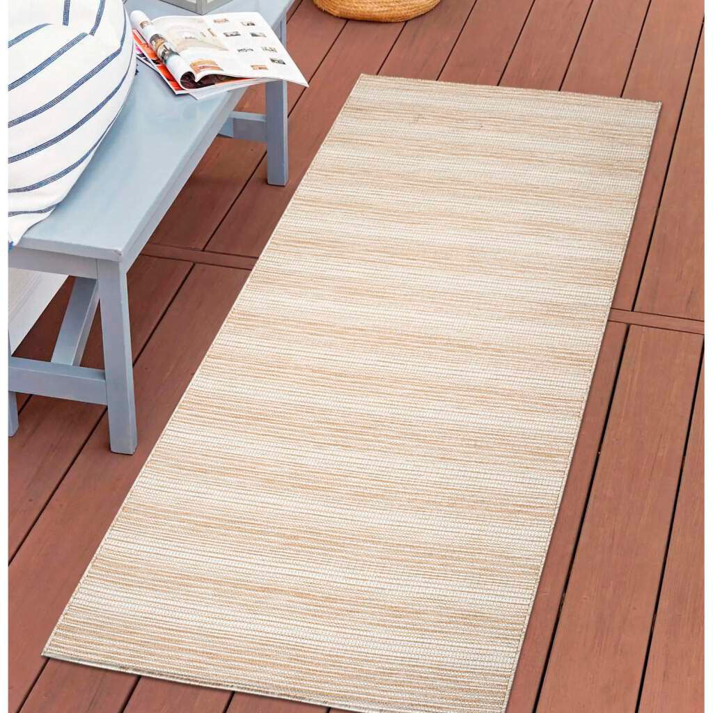 Carpet City Läufer »Palm, Inund Outdoor«, rechteckig, 5 mm Höhe
