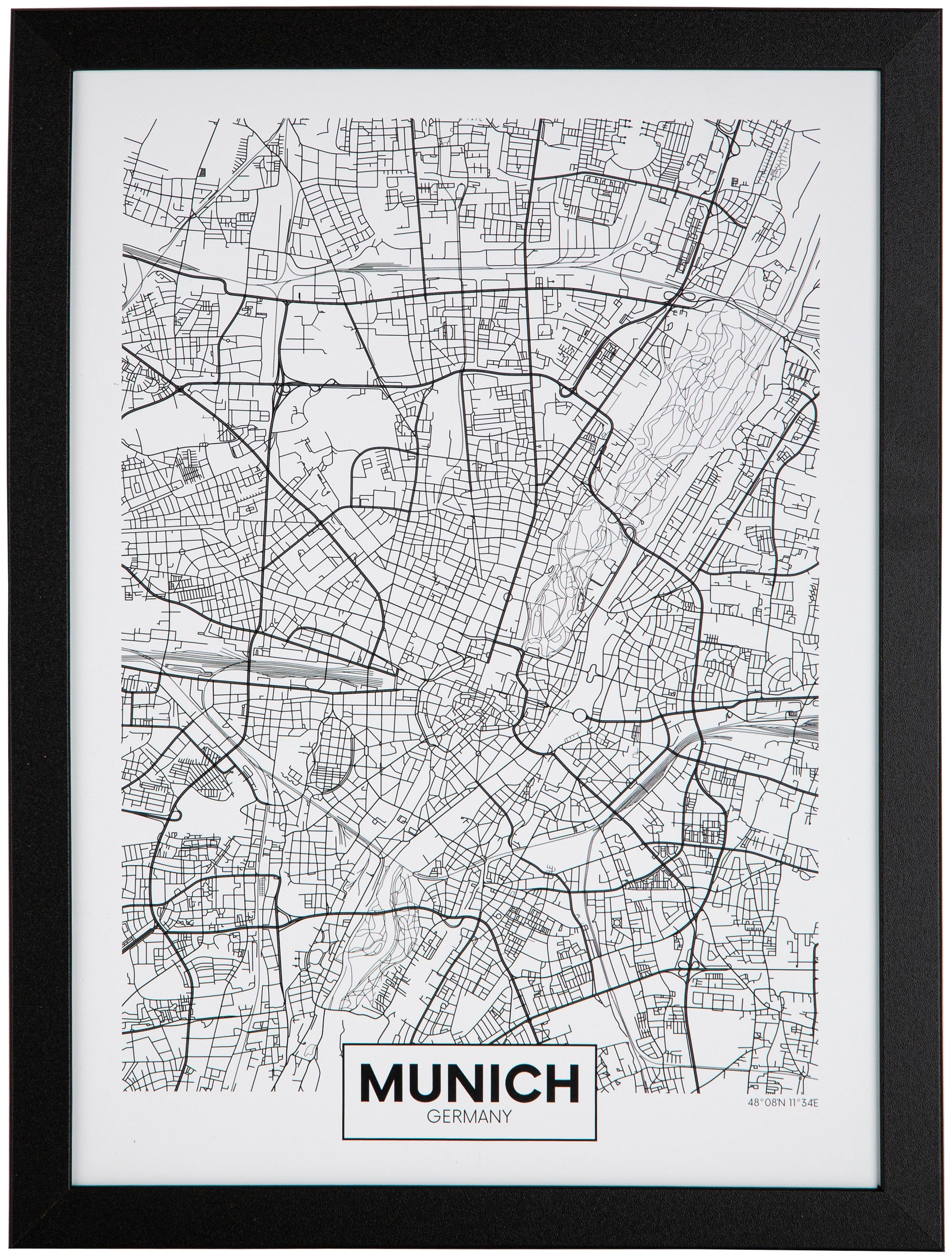 Image of Spiegelprofi GmbH Bild mit Rahmen »LORNA«, Munich, (1 St.) bei Ackermann Versand Schweiz