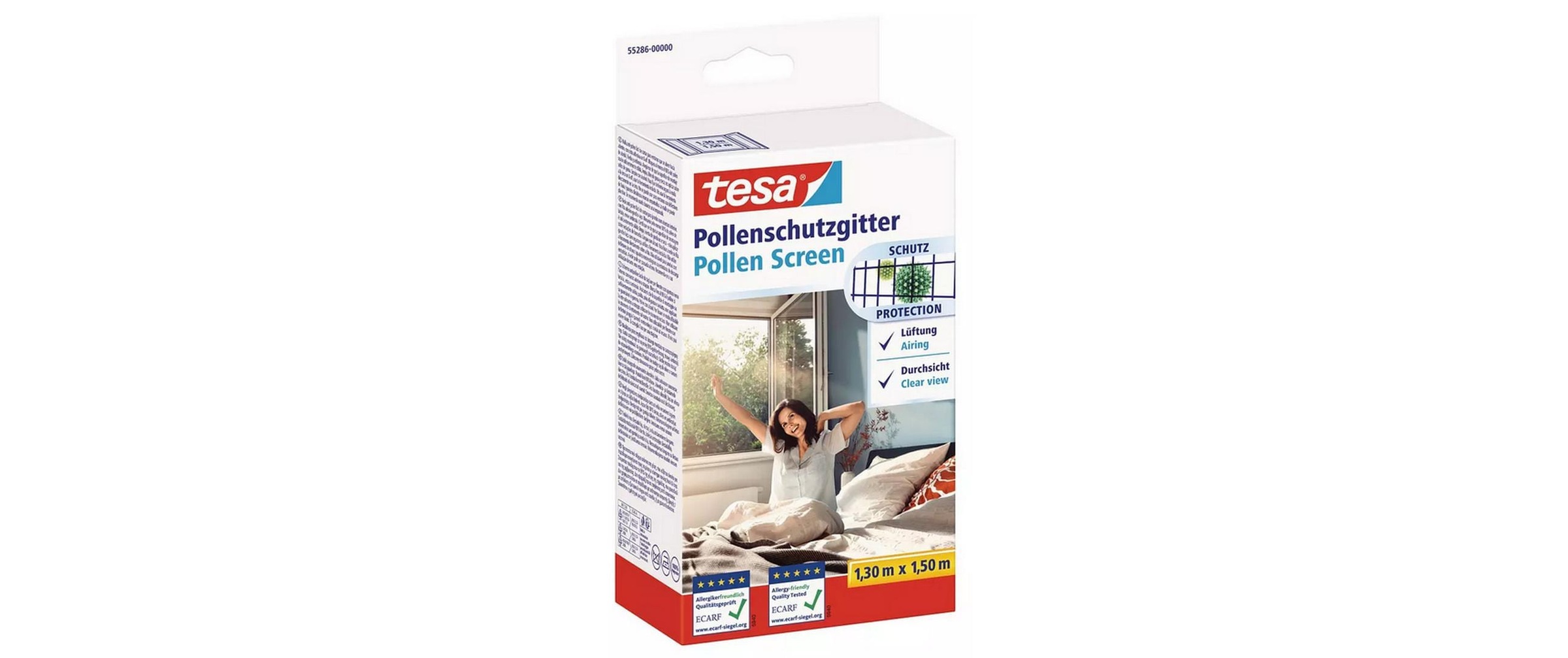 Image of tesa Pollenschutzgitter "Tesa Pollenschutz - Set" 2 Stk. tlg.