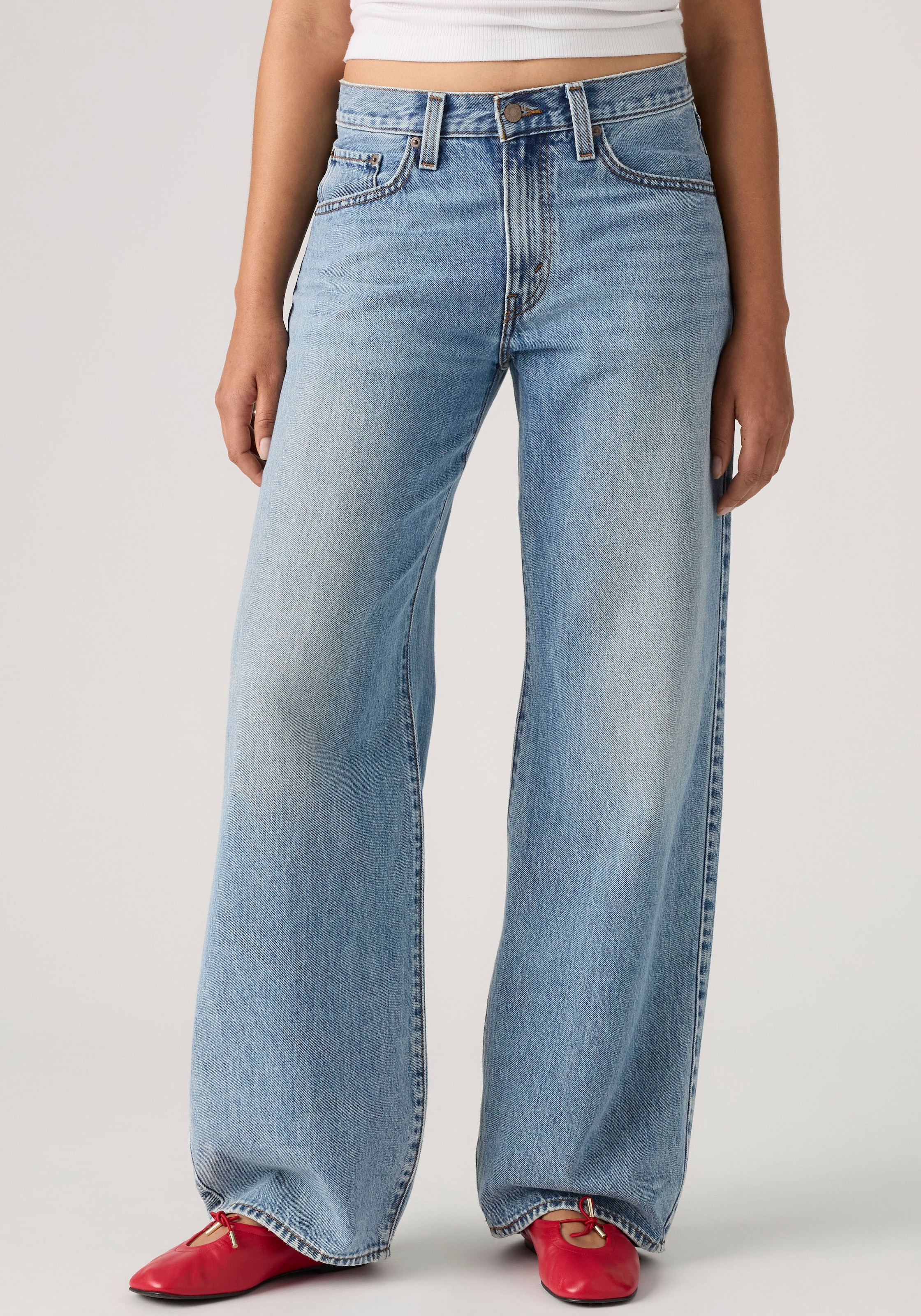 Image of Levis 5-Pocket-Jeans "MIDDY BALLOON" mit weitem Bein