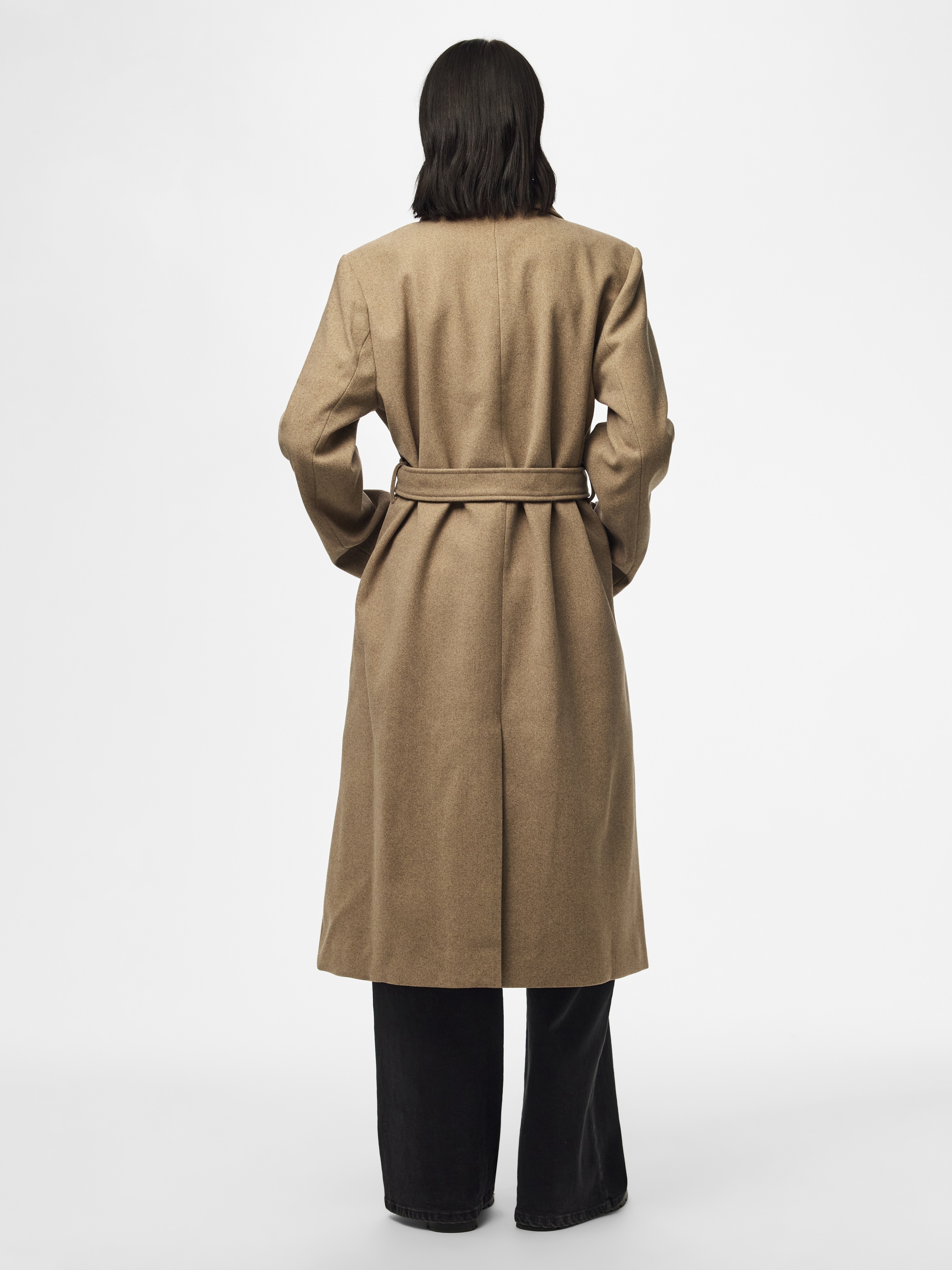 pieces Manteau long »PCAYA LONG COAT NOOS BC« fibre synthétique