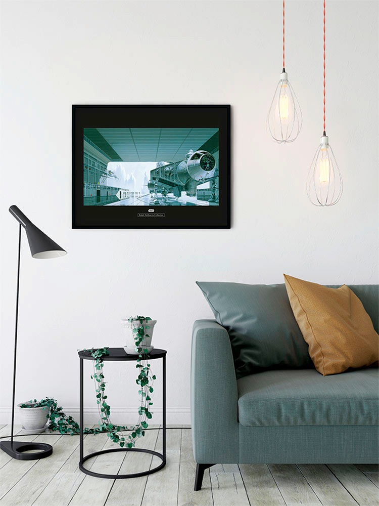 Komar Image »Star Wars Classic RMQ Hangar Shuttle« Star Wars 1 cuis tlg. Wandbild zur Dekoration im Kinderzimmer - ohne Rahmen