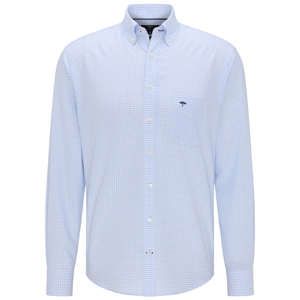 FYNCH-HATTON Langarmhemd, mit Button-Down-Kragen