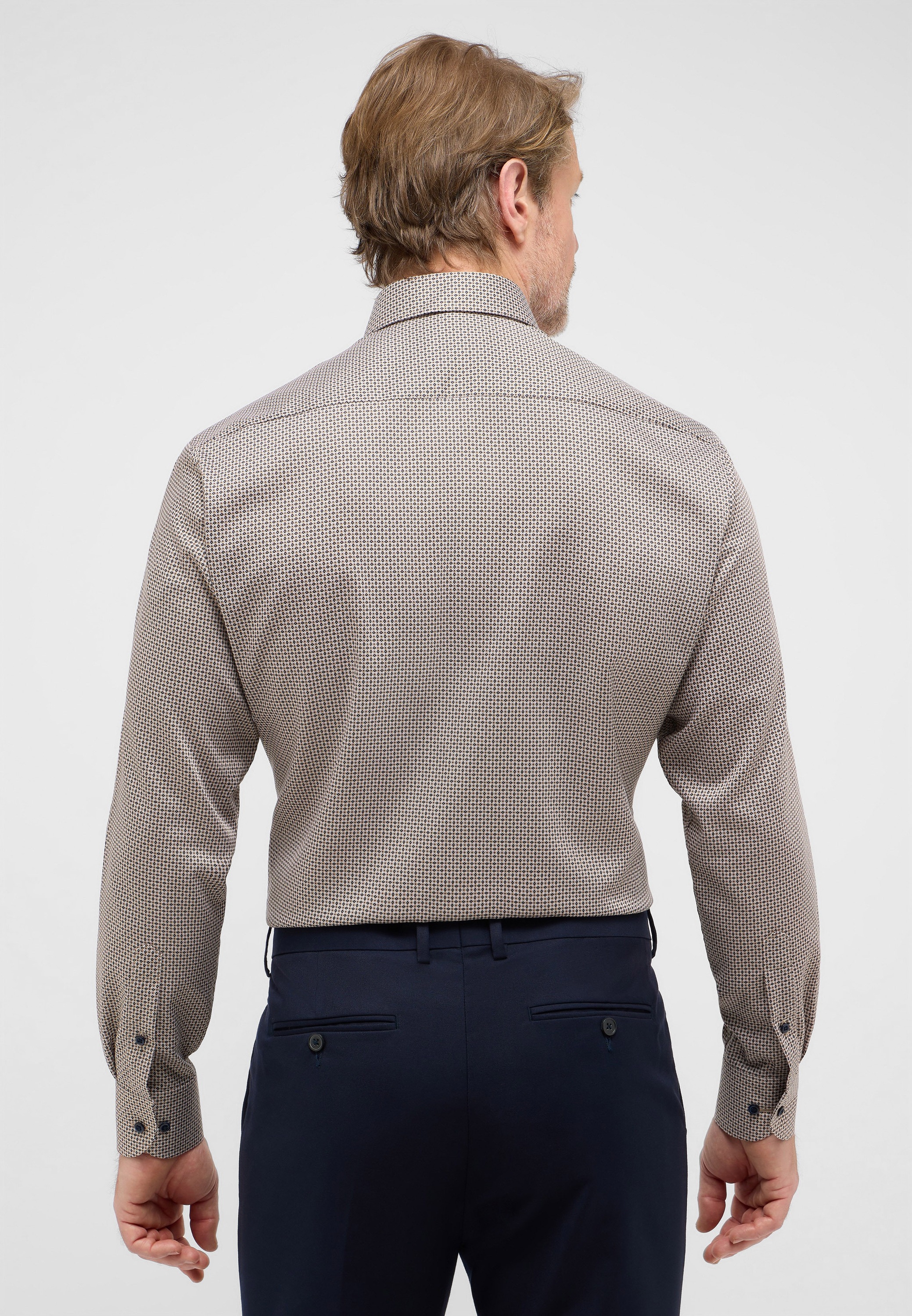 Eterna Chemise à manches longues »MODERN FIT« non repassable (sans repassage)