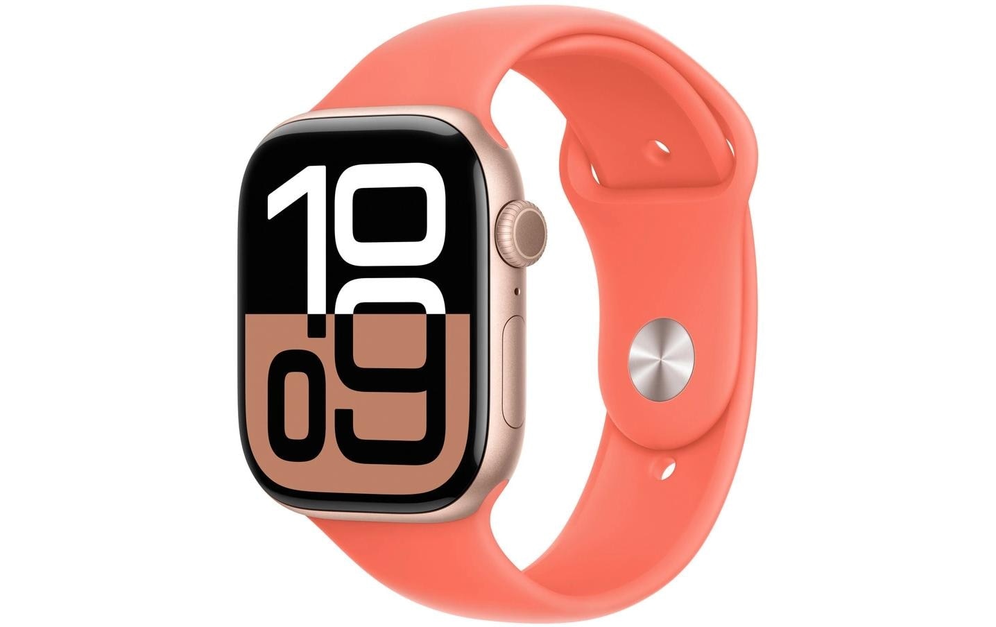 Apple Smartwatch-Armband Sport Band, 46 mm, Mandarine