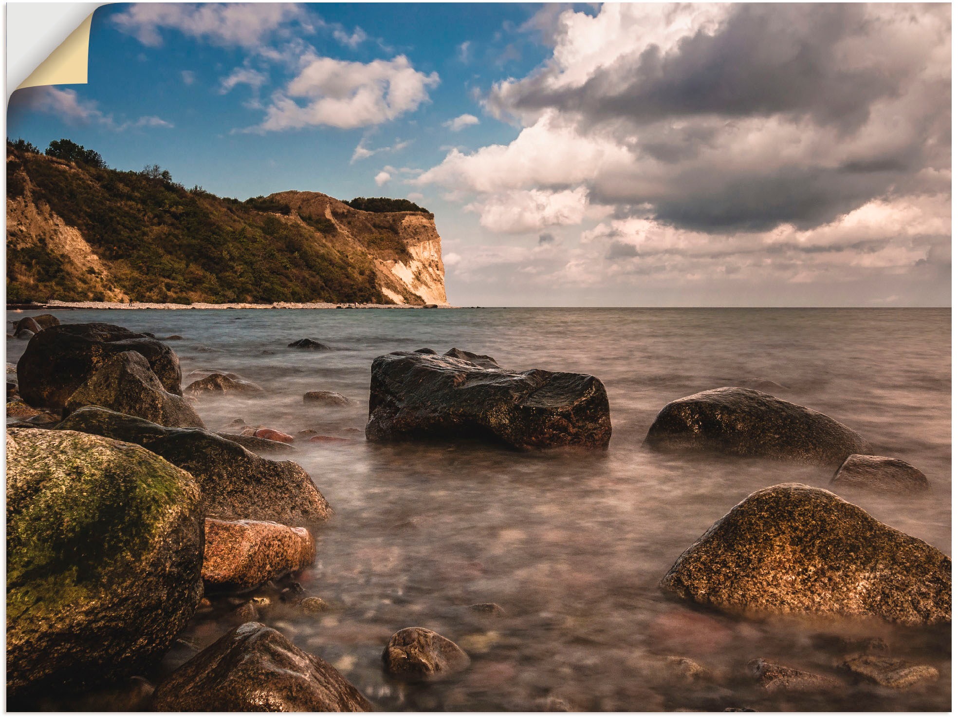 Image of Artland Wandbild »Die Ostseeküste auf der Insel Rügen«, Küste, (1 St.), in vielen Grössen & Produktarten -Leinwandbild, Poster, Wandaufkleber / Wandtattoo auch für Badezimmer geeignet bei Ackermann Versand Schweiz