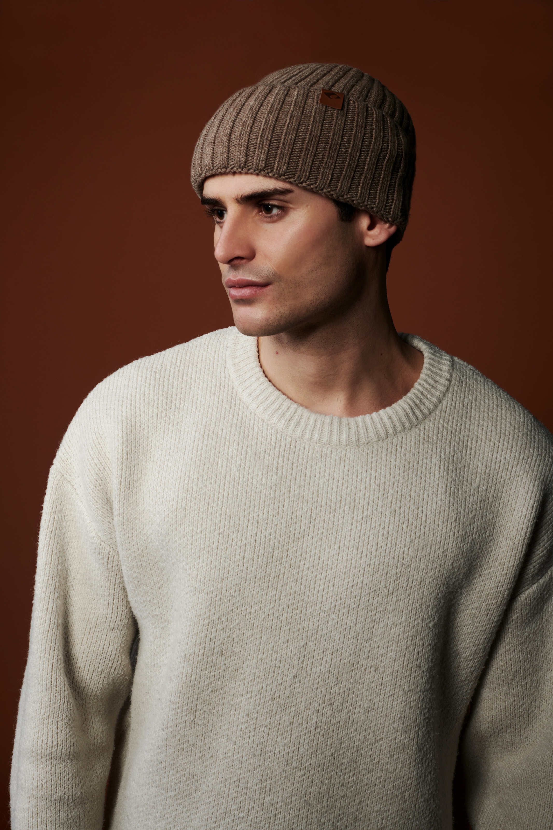 chillouts Bonnet tricoté »Darian Hat« mit extra hohem Umschlag