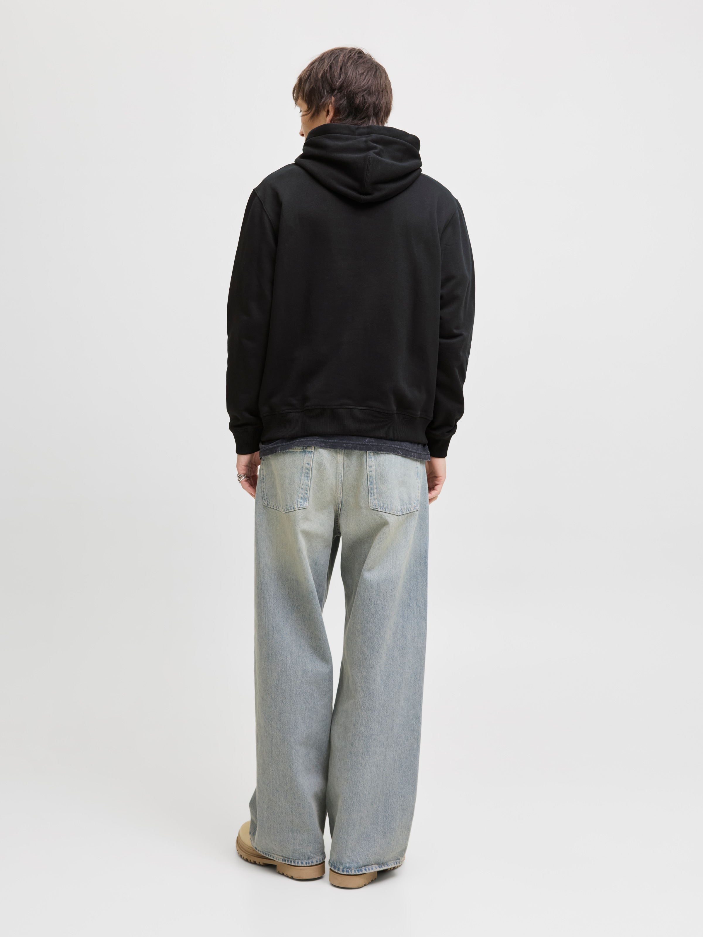 Jack & Jones Kapuzensweatshirt »JORNORREBRO EMB SWEAT HOOD NOOS«, mit Logo Print
