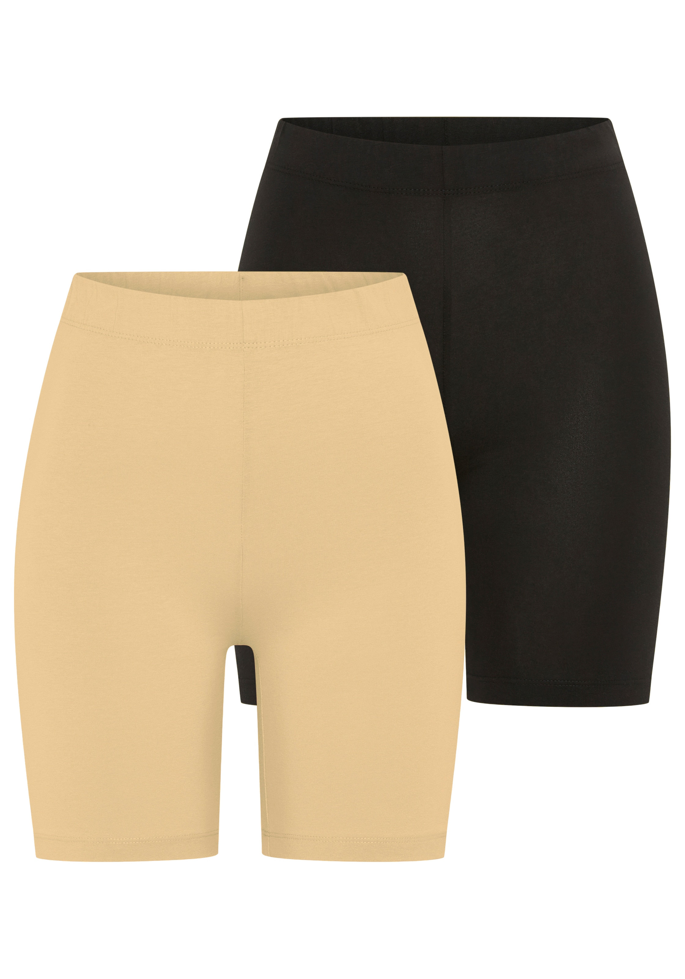 Tamaris Pantalon cycliste »aus softer Jersey-Qualität mit bequemem Gummizug«  zum Unterziehen unter Kleidern und Röcken - im Set