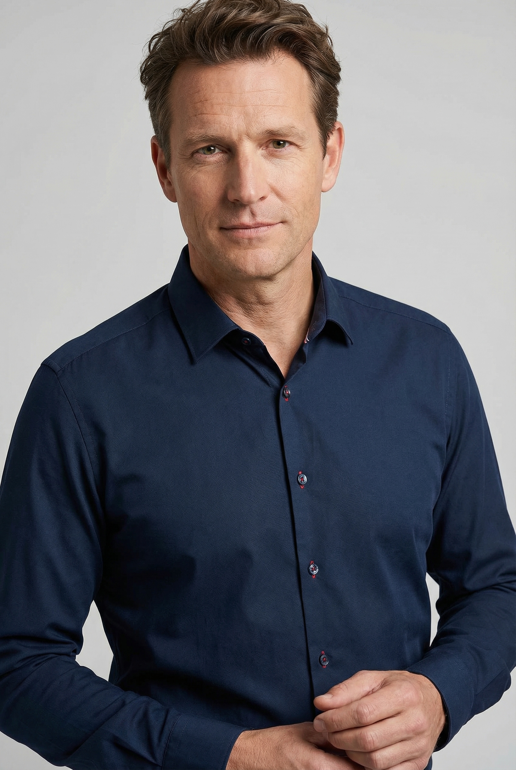 OLYMP Chemise à manches longues »Level Five« Businesshemd, body fit, Kentkragen