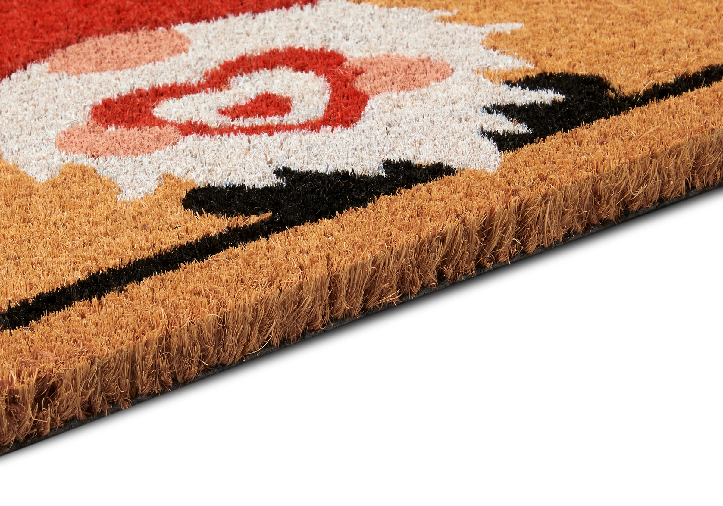 HANSE Home Fussmatte »Kokos Gnome Heart, Türmatte«, rechteckig, 15 mm Höhe, Schmutzfangmatte, Rutschfest, Outdoor, Weihnachten, Kokosmatte, Zwerg