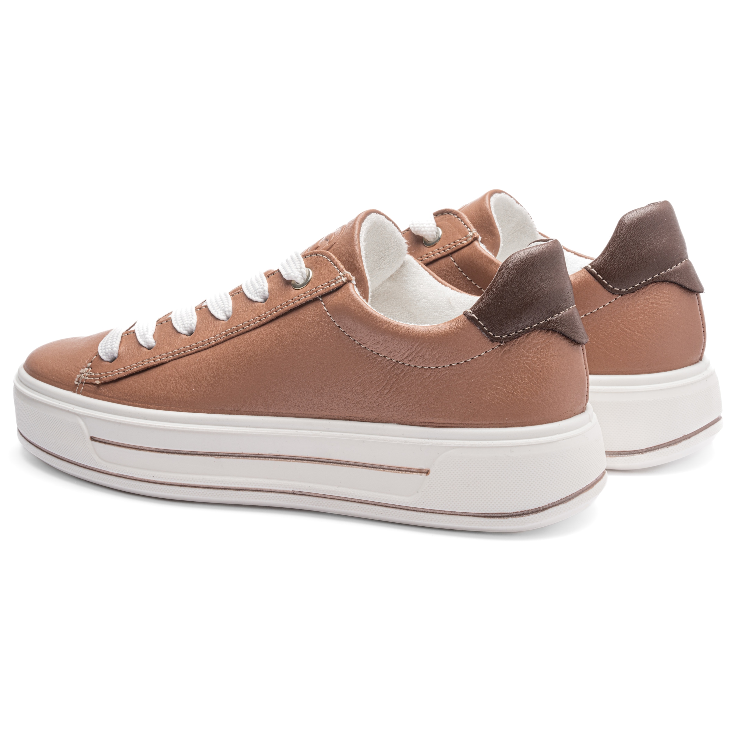 Ara Baskets à plateforme »CANBERRA«  , chaussure de loisirs, chaussure basse, chaussure à lacets en largeur confort G (= large)